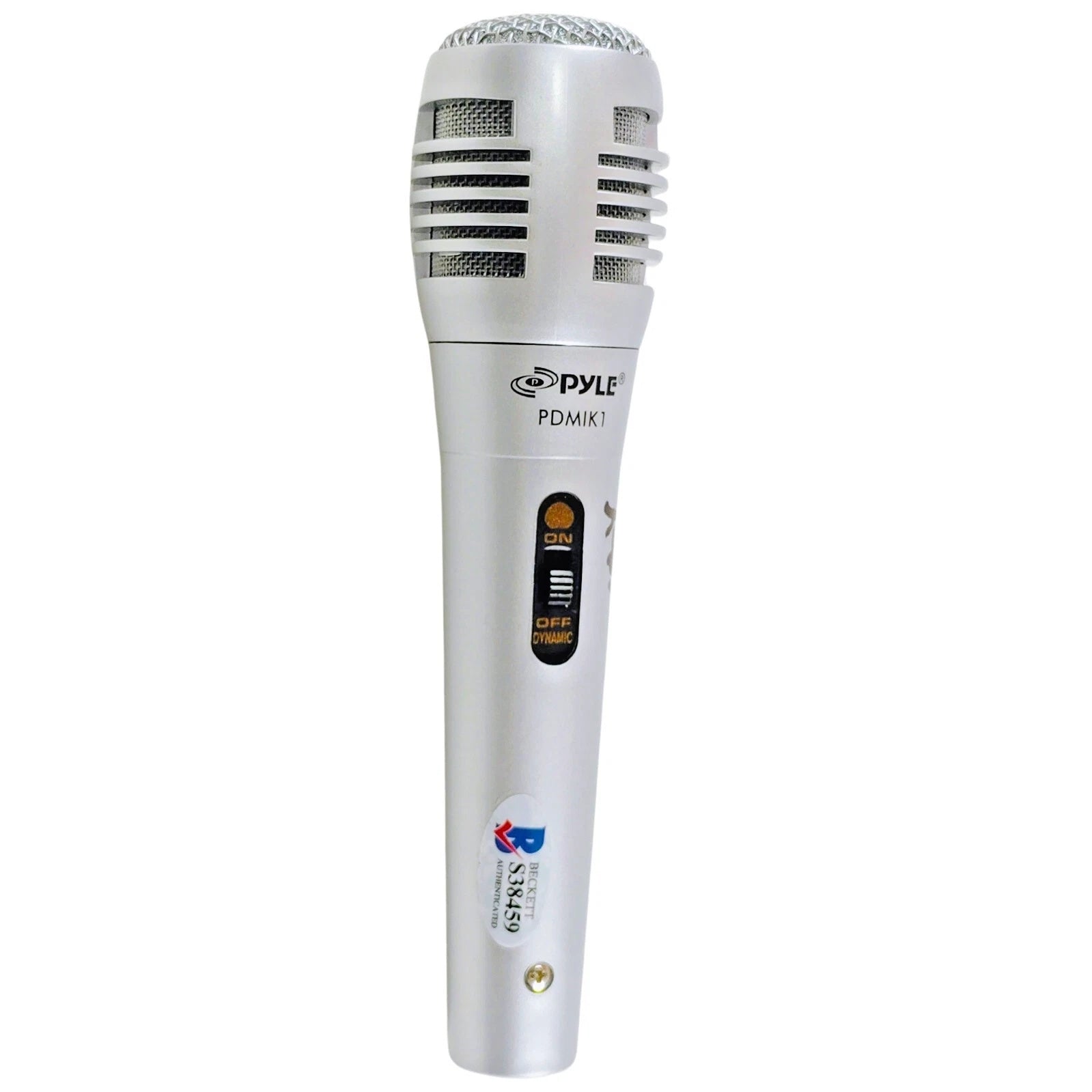 Master Signed Microphone Make Say Ughh Auto Trading Card Beckett BAS