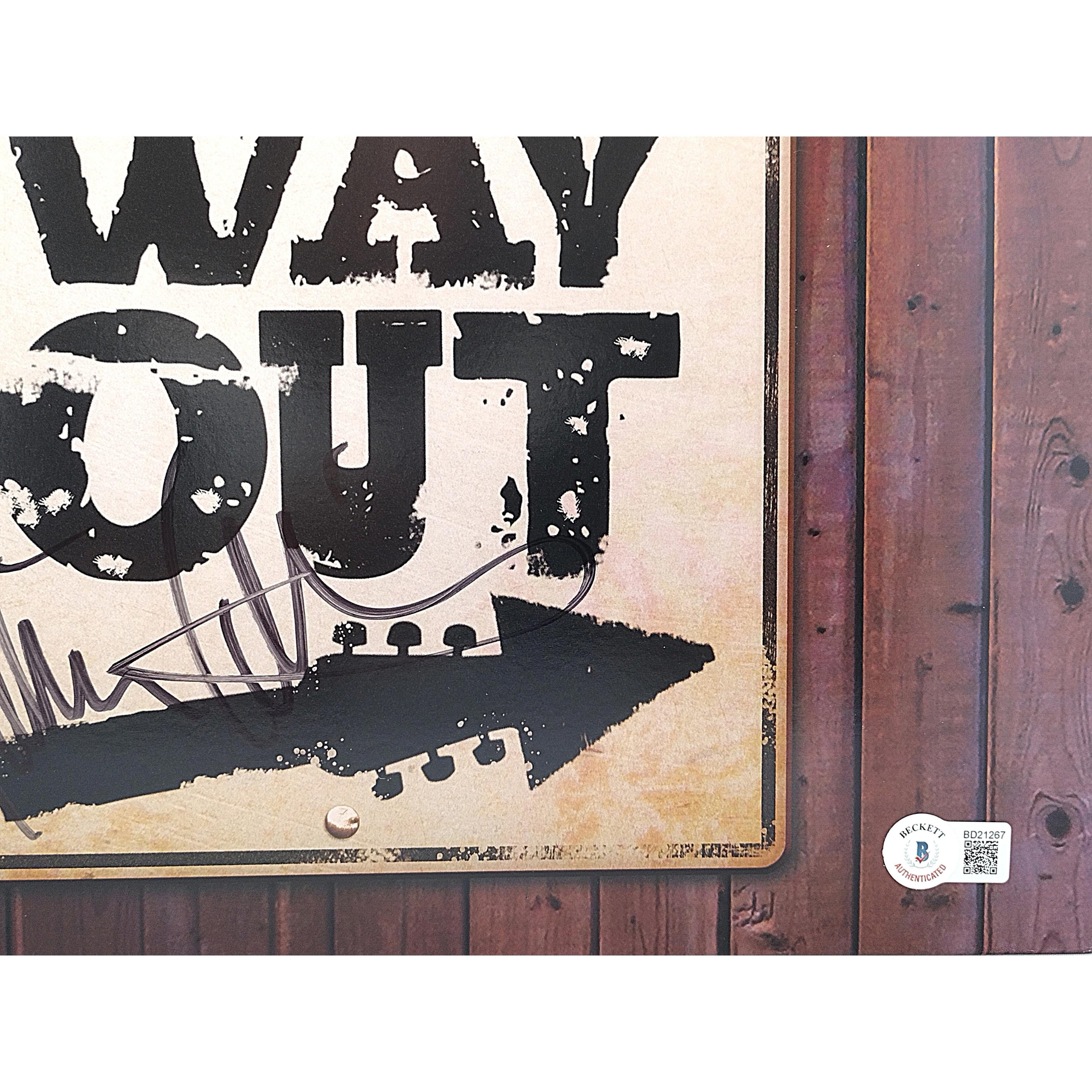 Melissa Etheridge Signed One Way Photo Beckett BAS