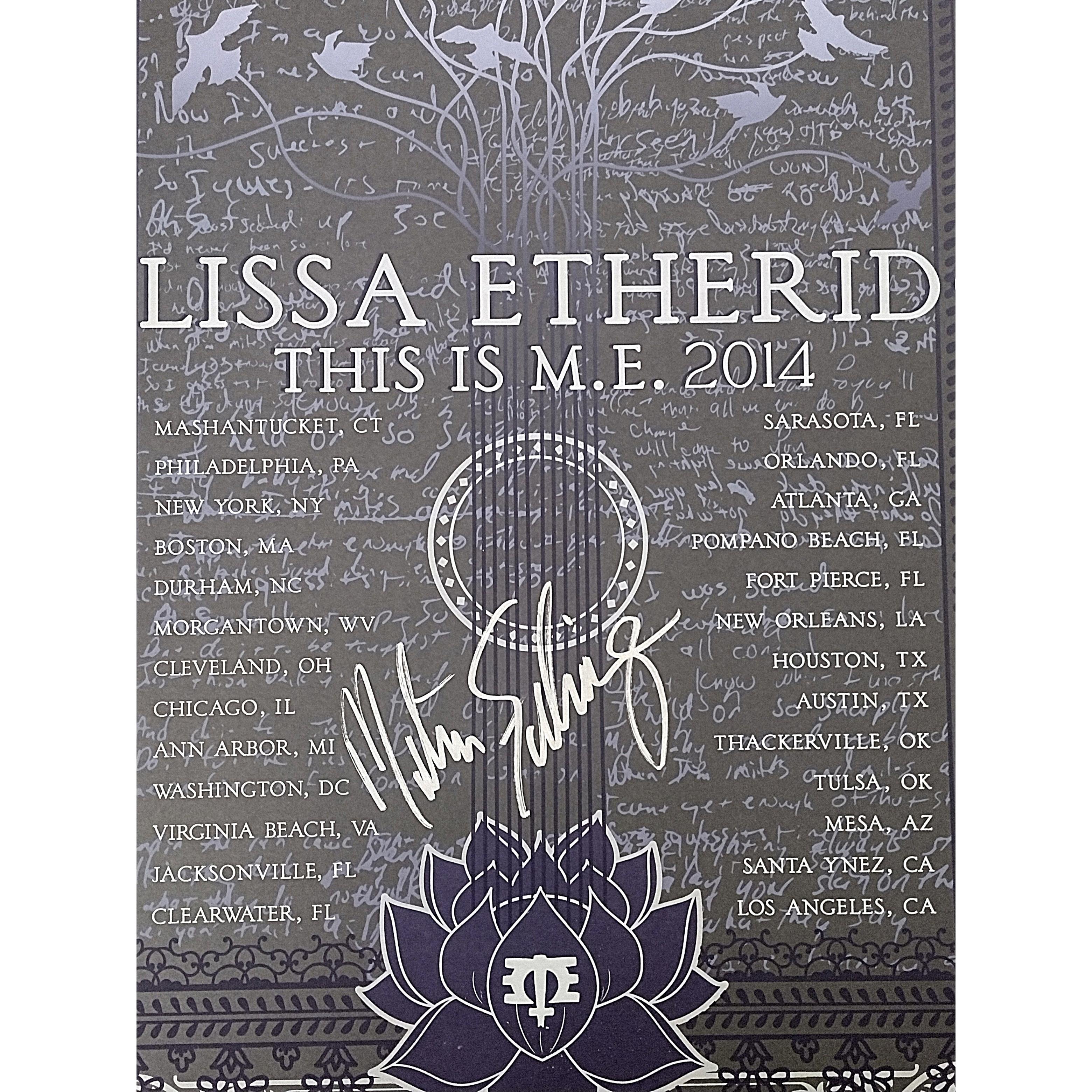 Melissa Etheridge Signed Autographed Photo Beckett BAS