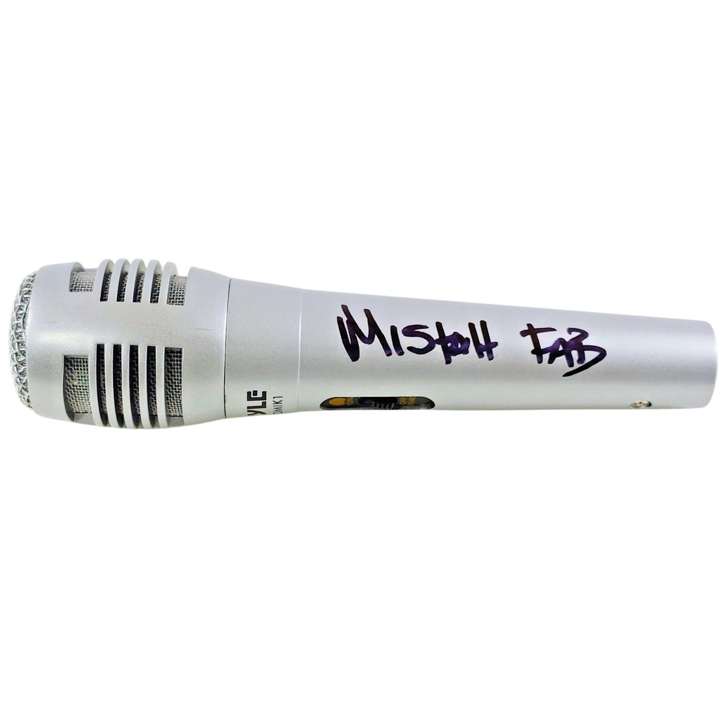 Mistah F.A.B. photo autograph – angled display – Beckett COA
