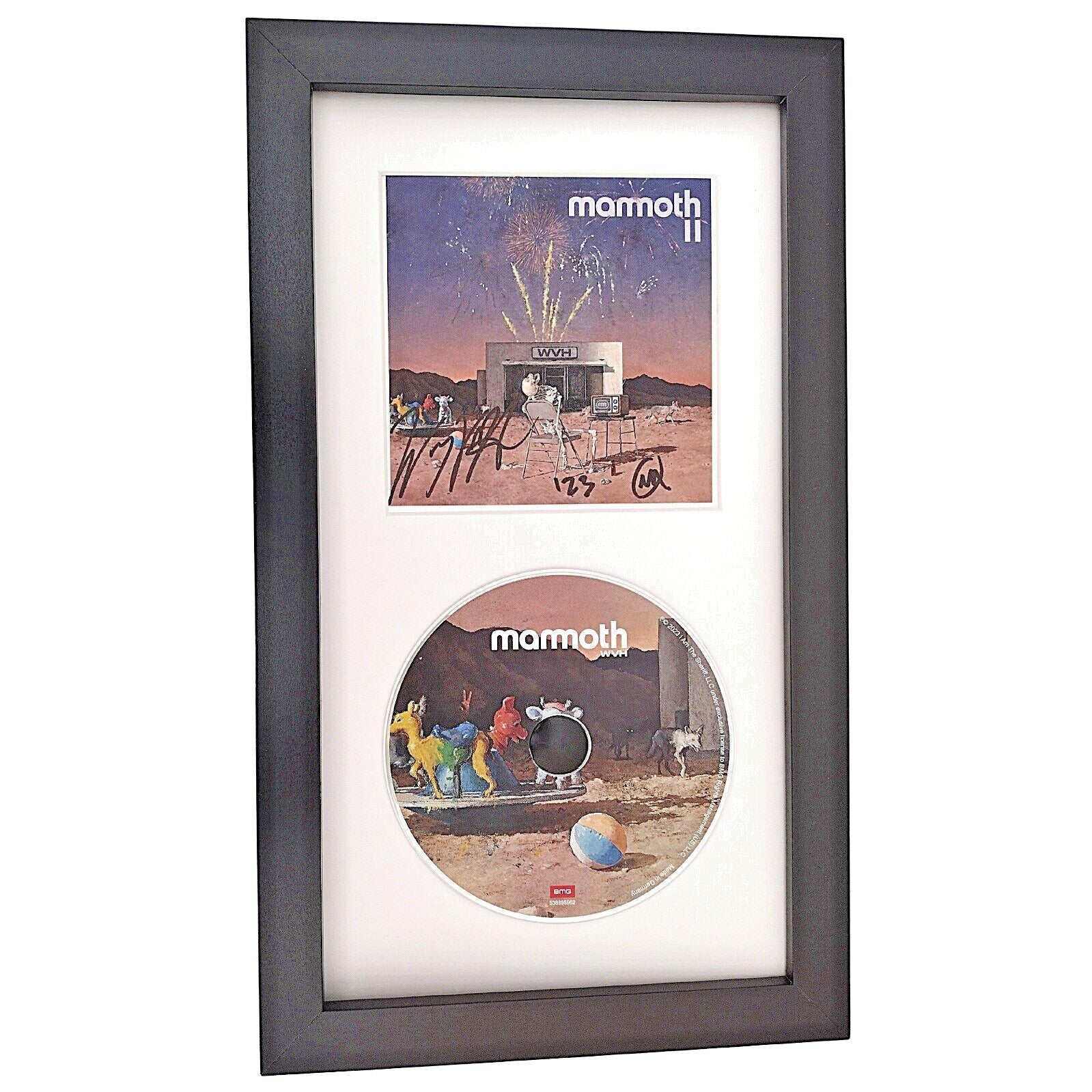 Wolfgang Van autographed cd – full view – Beckett COA