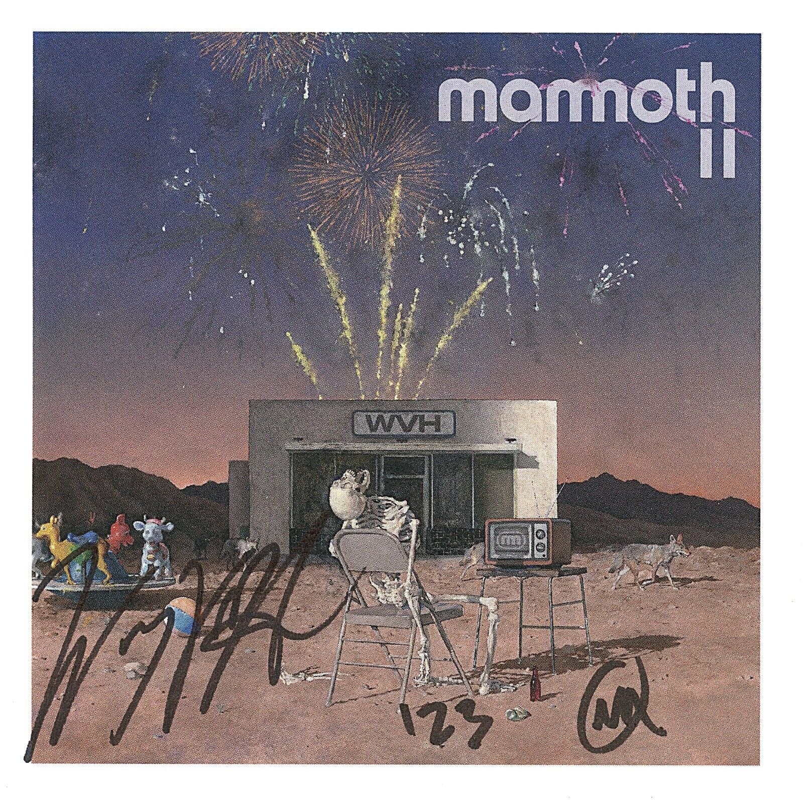 Wolfgang Van signed cd – signature close-up – Beckett COA