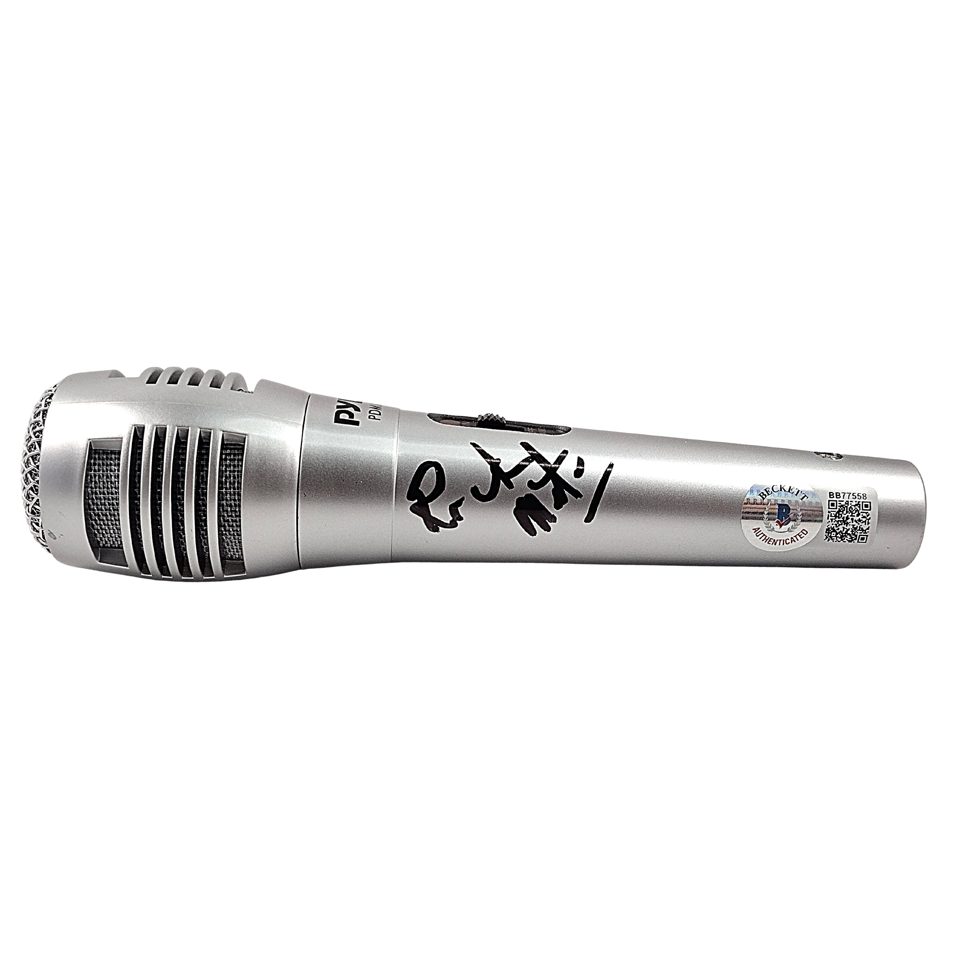 Ricky Morton Signed Microphone Auto Photo Beckett BAS