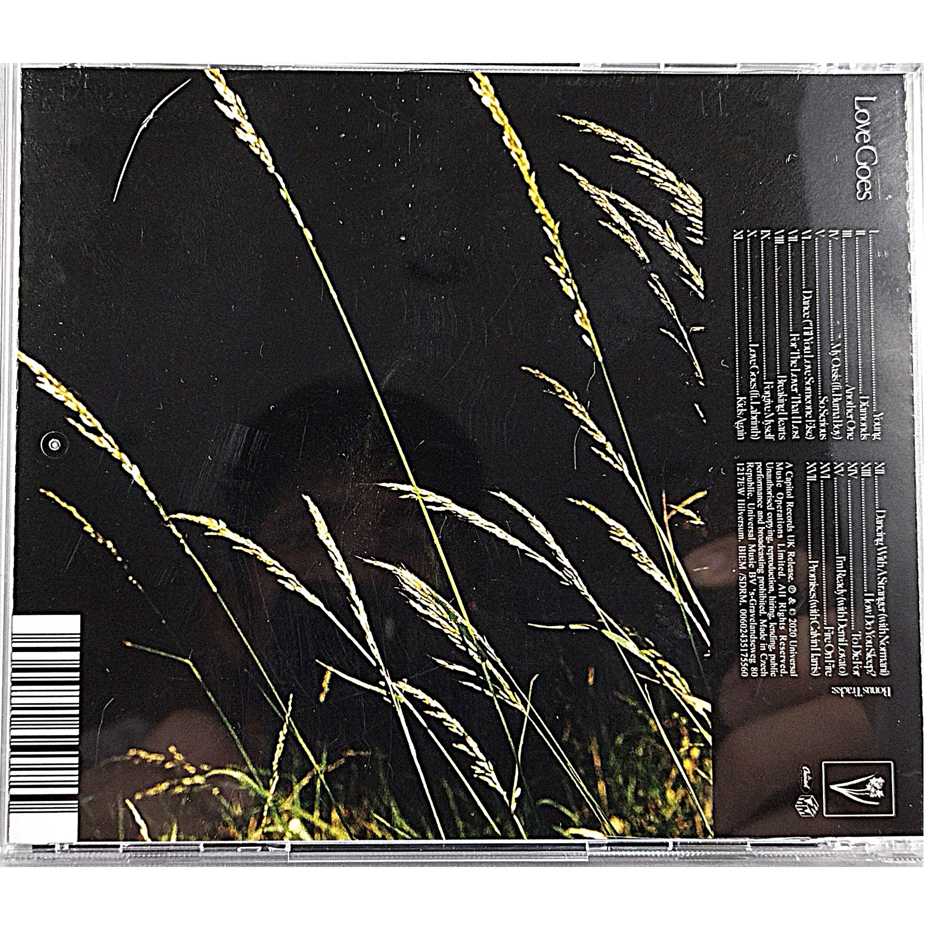 Sam Smith Signed Love Goes Autographed Photo JSA