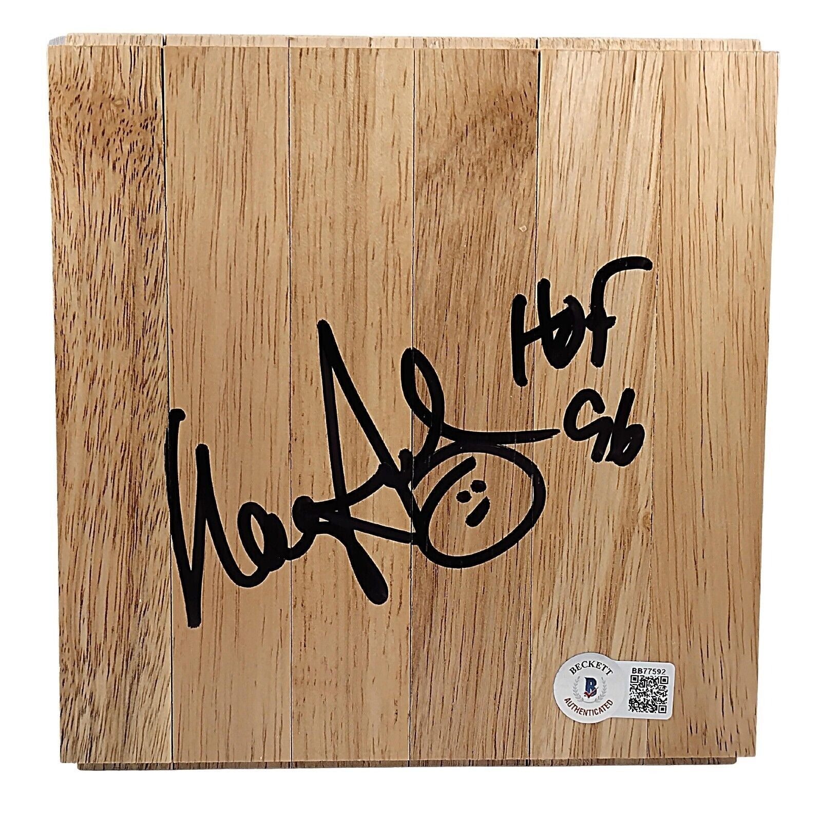 Nancy Lieberman Phoenix Mercury auto basketball – authentication sticker – Beckett COA