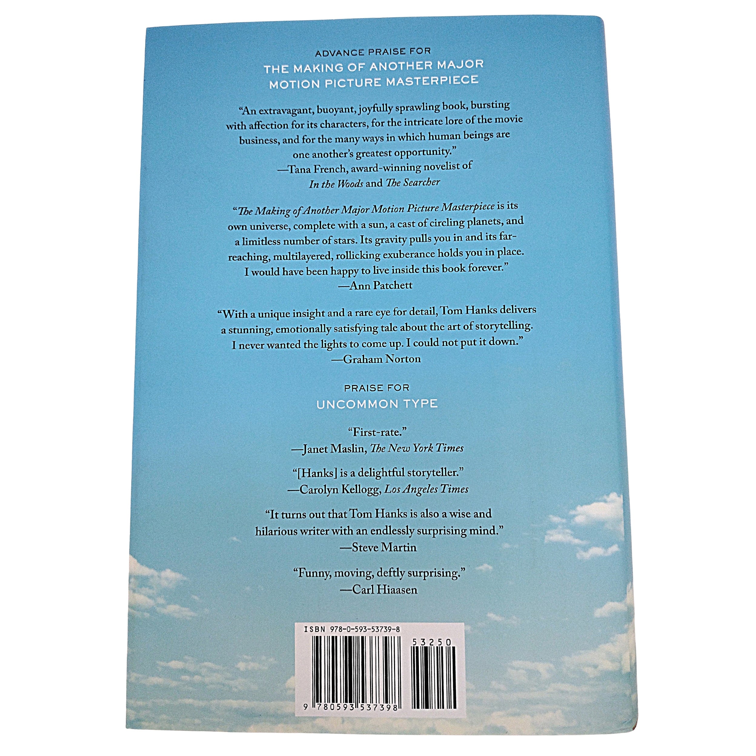 Tom Hanks autographed memorabilia – full view – Beckett COA