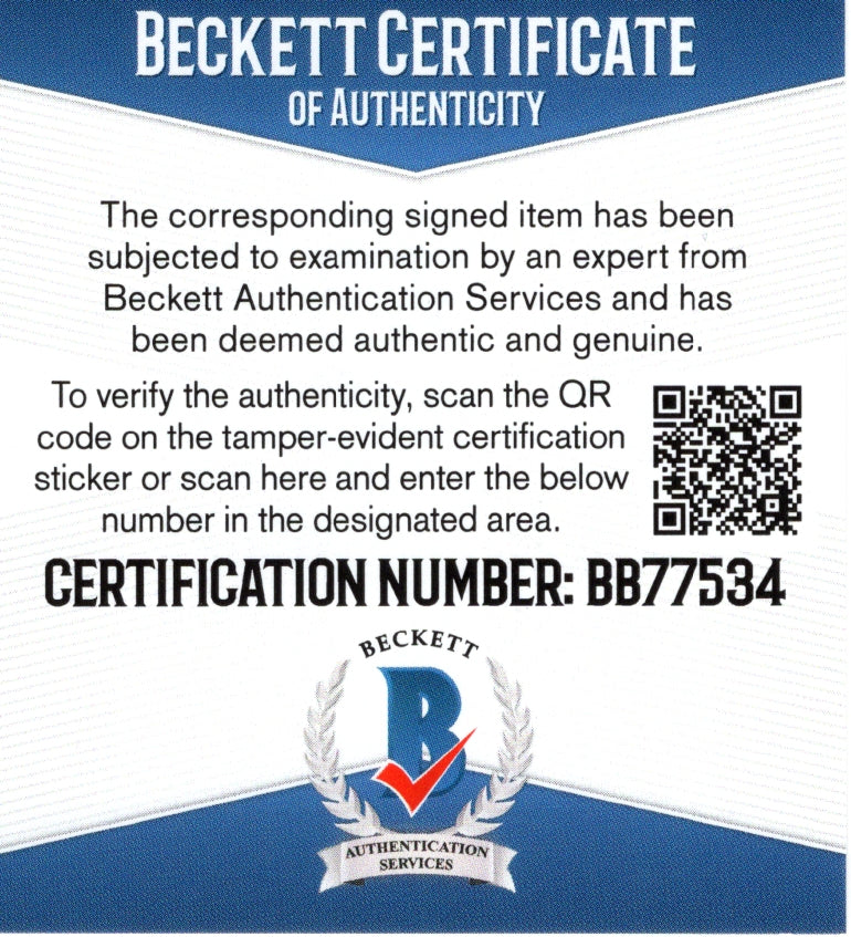 Tom Morello Signed The Atlas Autograph Trading Card Beckett BAS