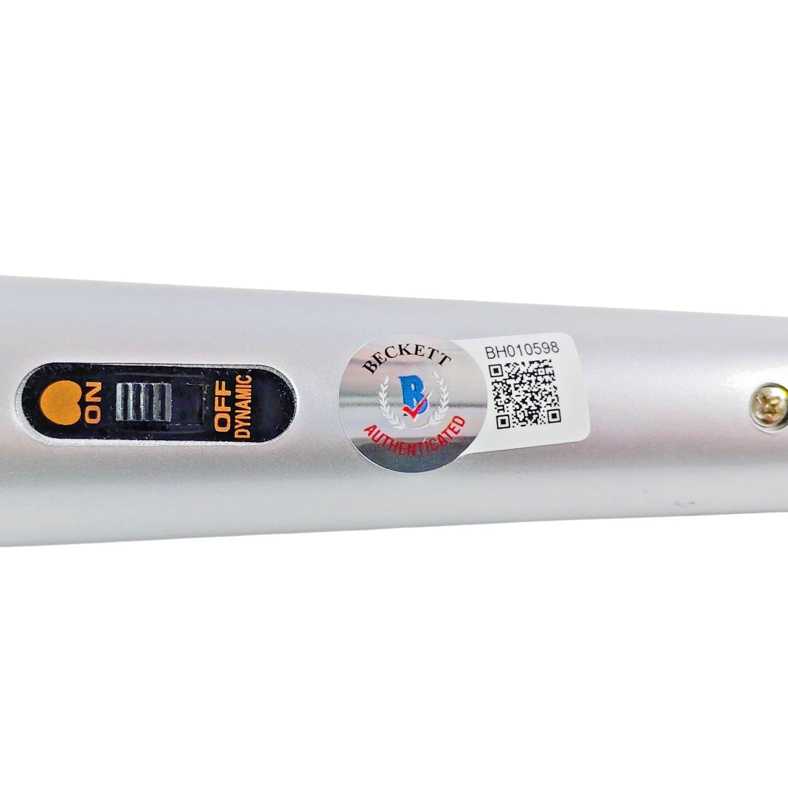 Tommy Chong Signed Microphone Proof Autograph Photo Beckett BAS