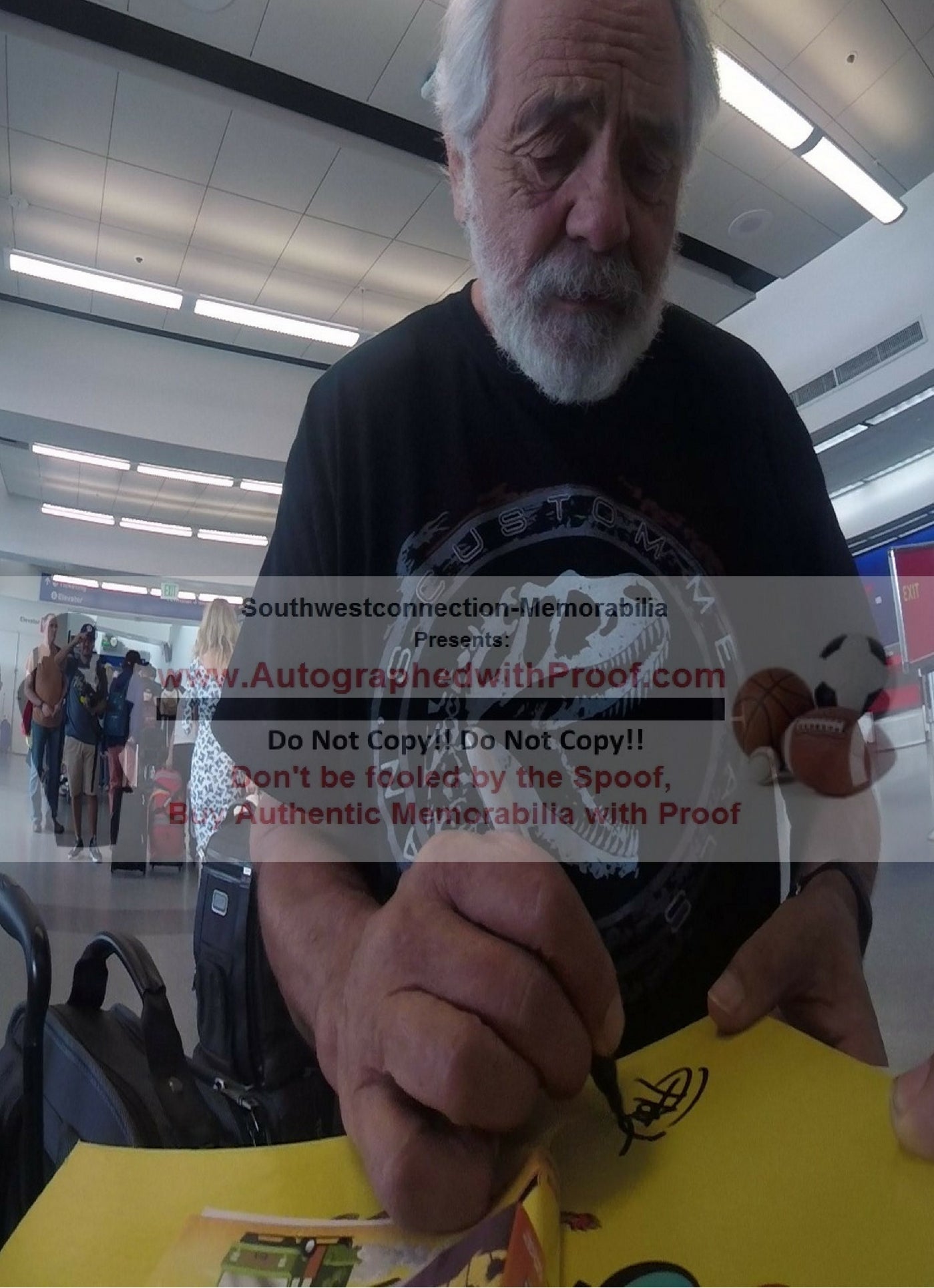 Cheech Chong Autographed Vinyl Signed Photo Beckett BAS