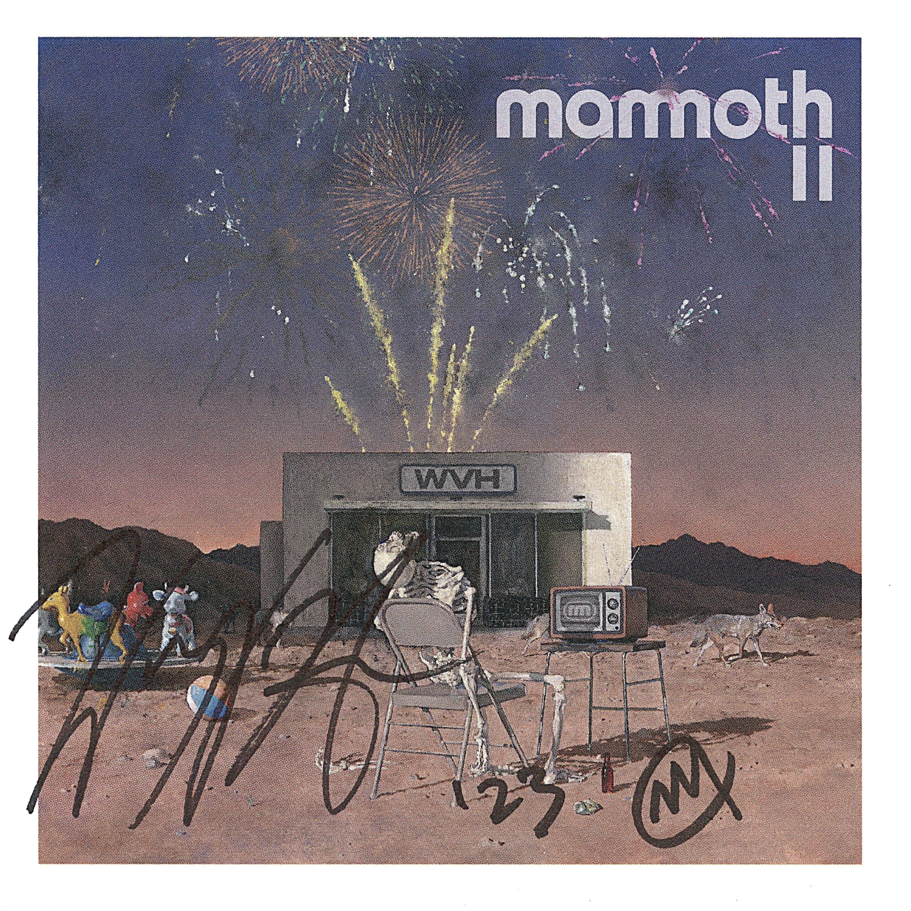 Wolfgang Van autographed cd – full view – Beckett COA