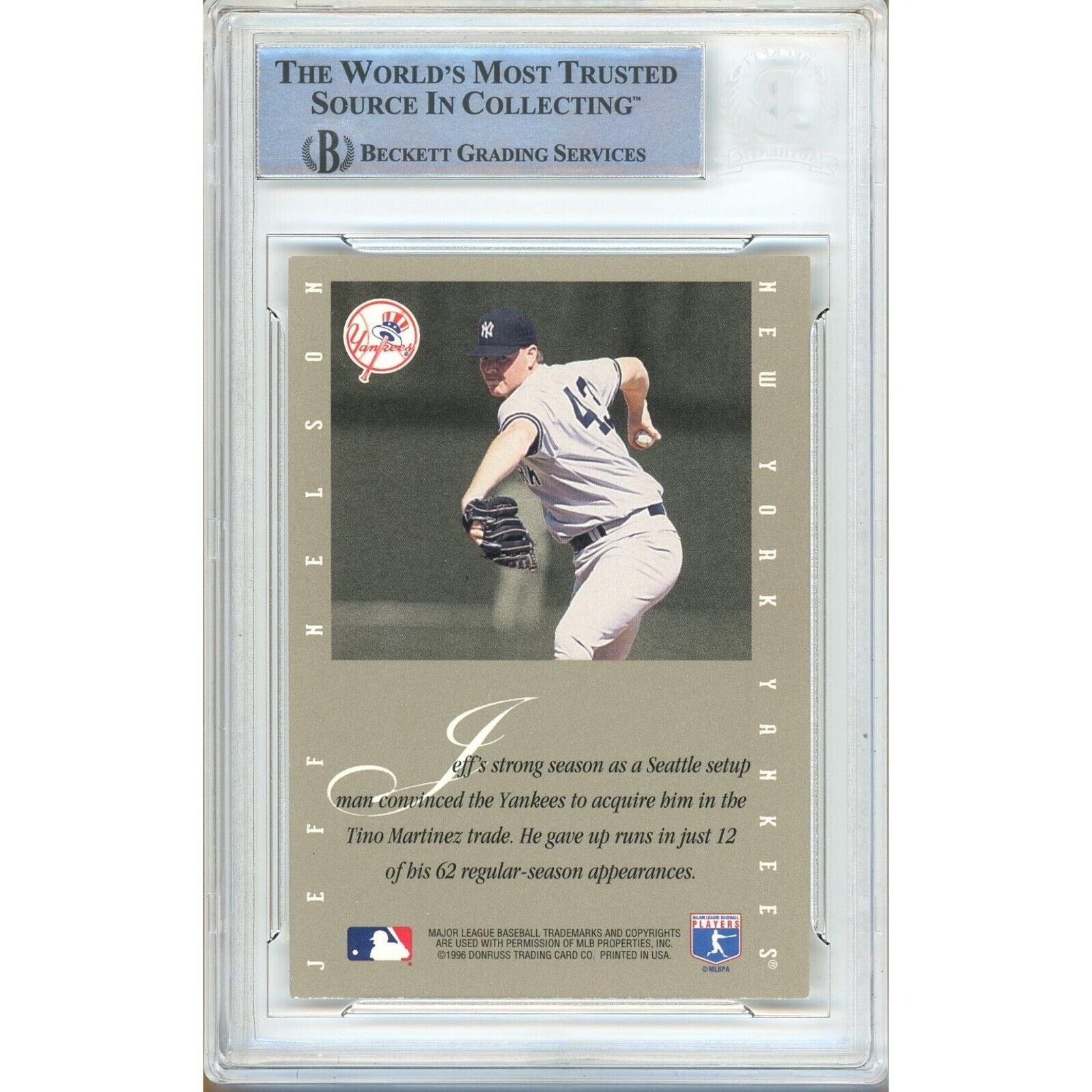 autograph trading card – Beckett BAS