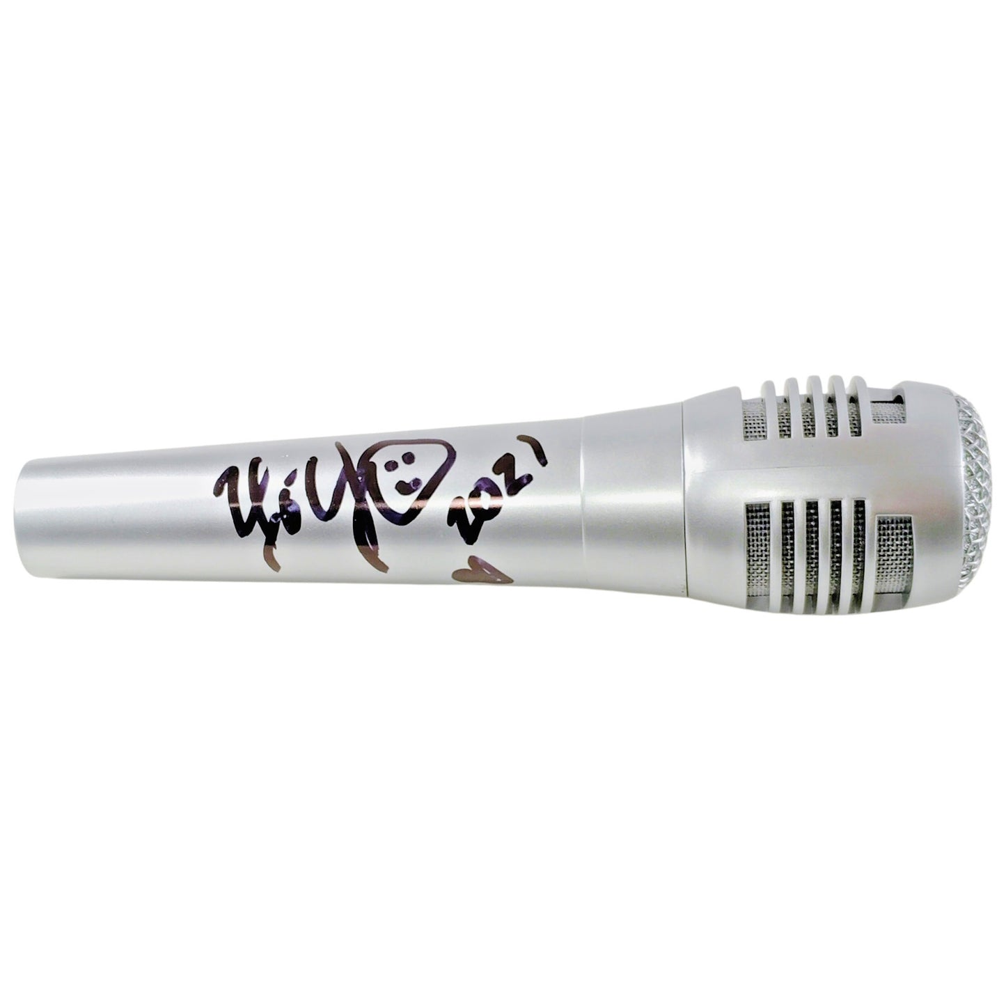 Music- Autographed- 1990's Rapper Yo-Yo Signed Microphone Exact Proof Photo Beckett Authentication 103