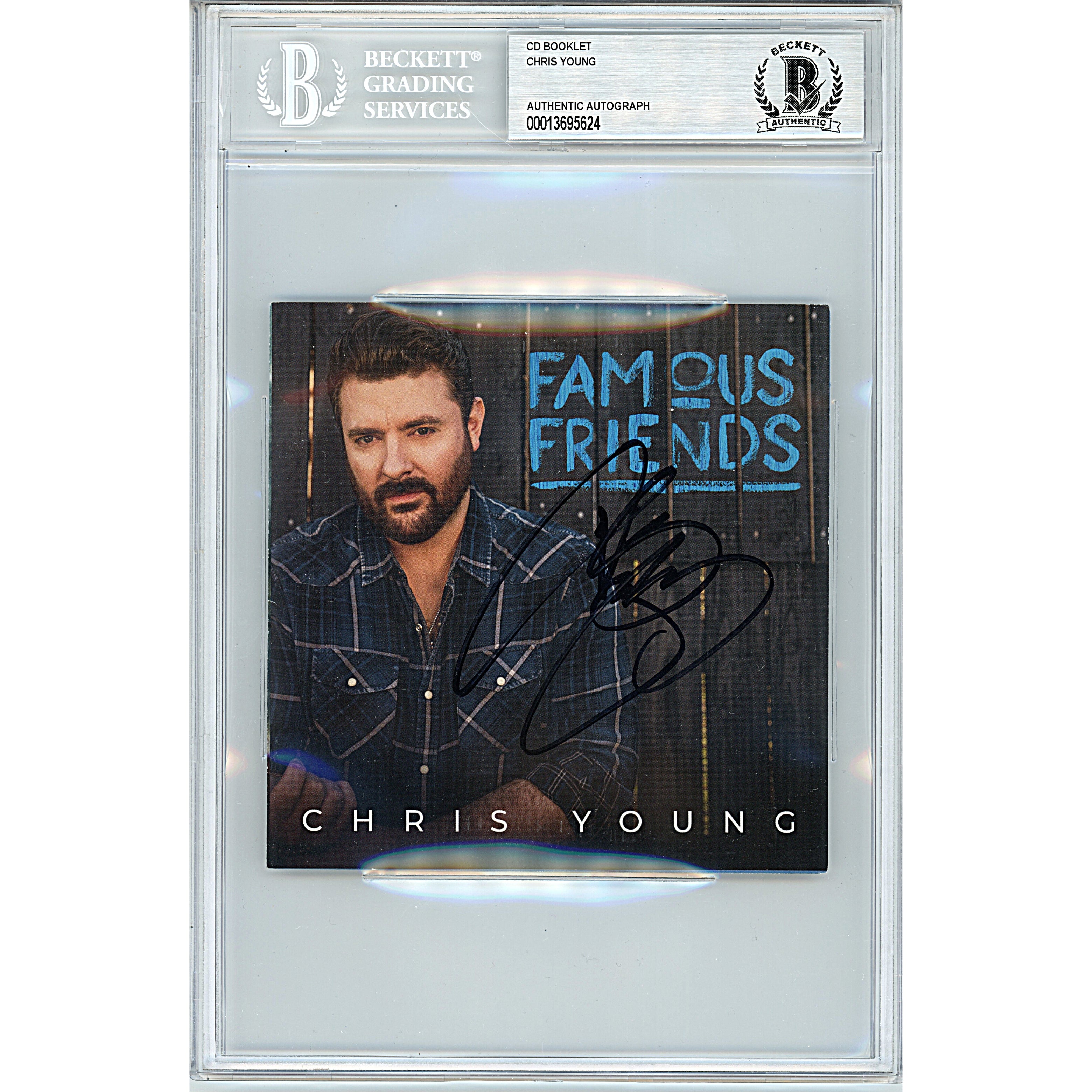 Chris Young Autographed Check – Beckett BAS