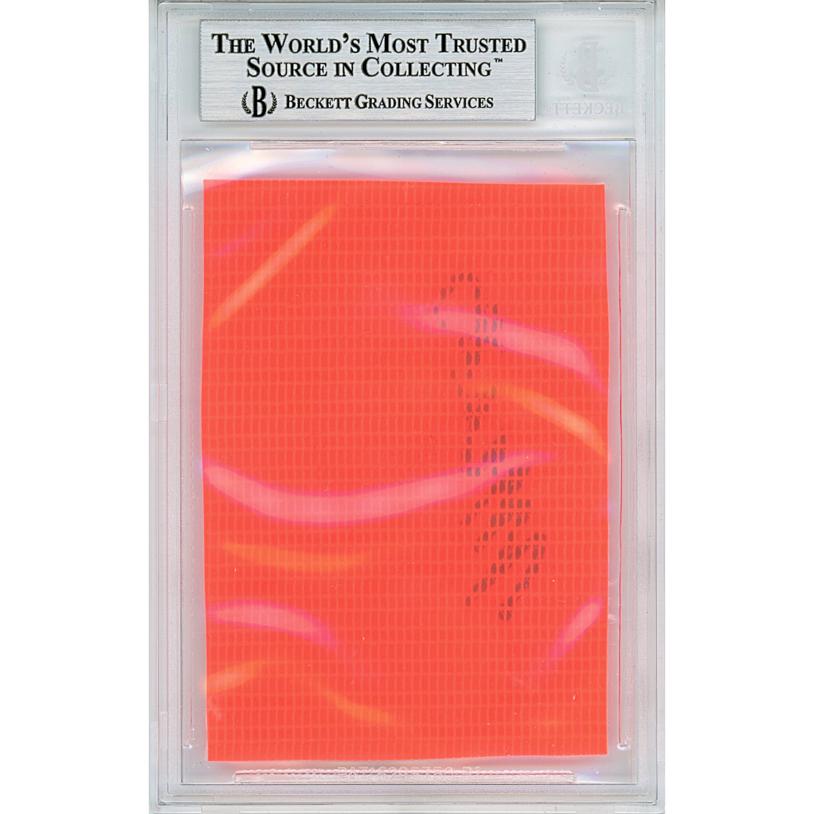 Marquez Valdes Scantling signed trading card – signature close-up – Beckett COA