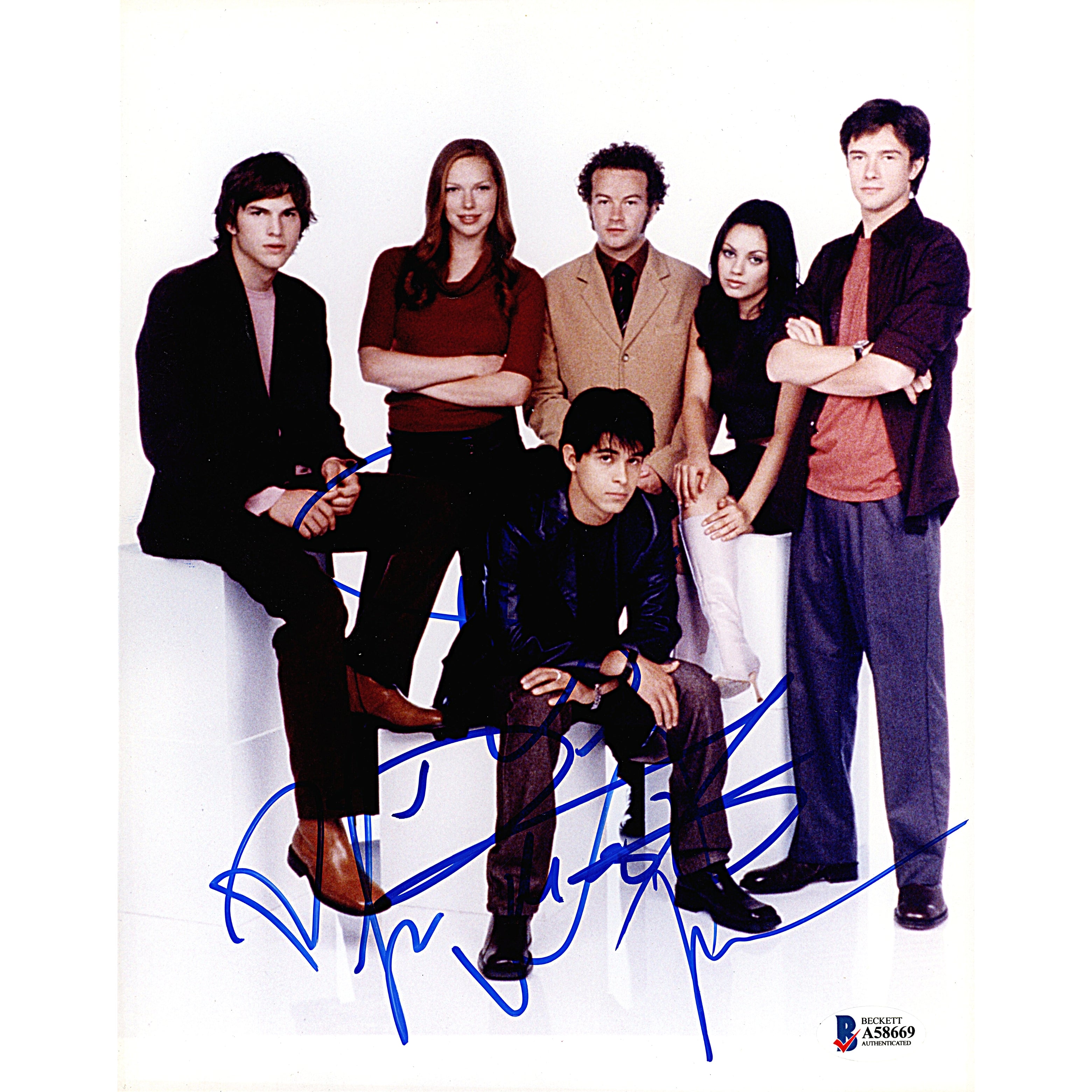 That 70s Show Autographed Photo – Beckett BAS