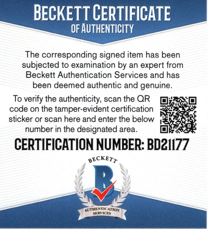 Hockey- Autographed- Alex DeBrincat Signed Chicago Blackhawks Ice Hockey Stick Blade Exact Proof Beckett Cert 2
