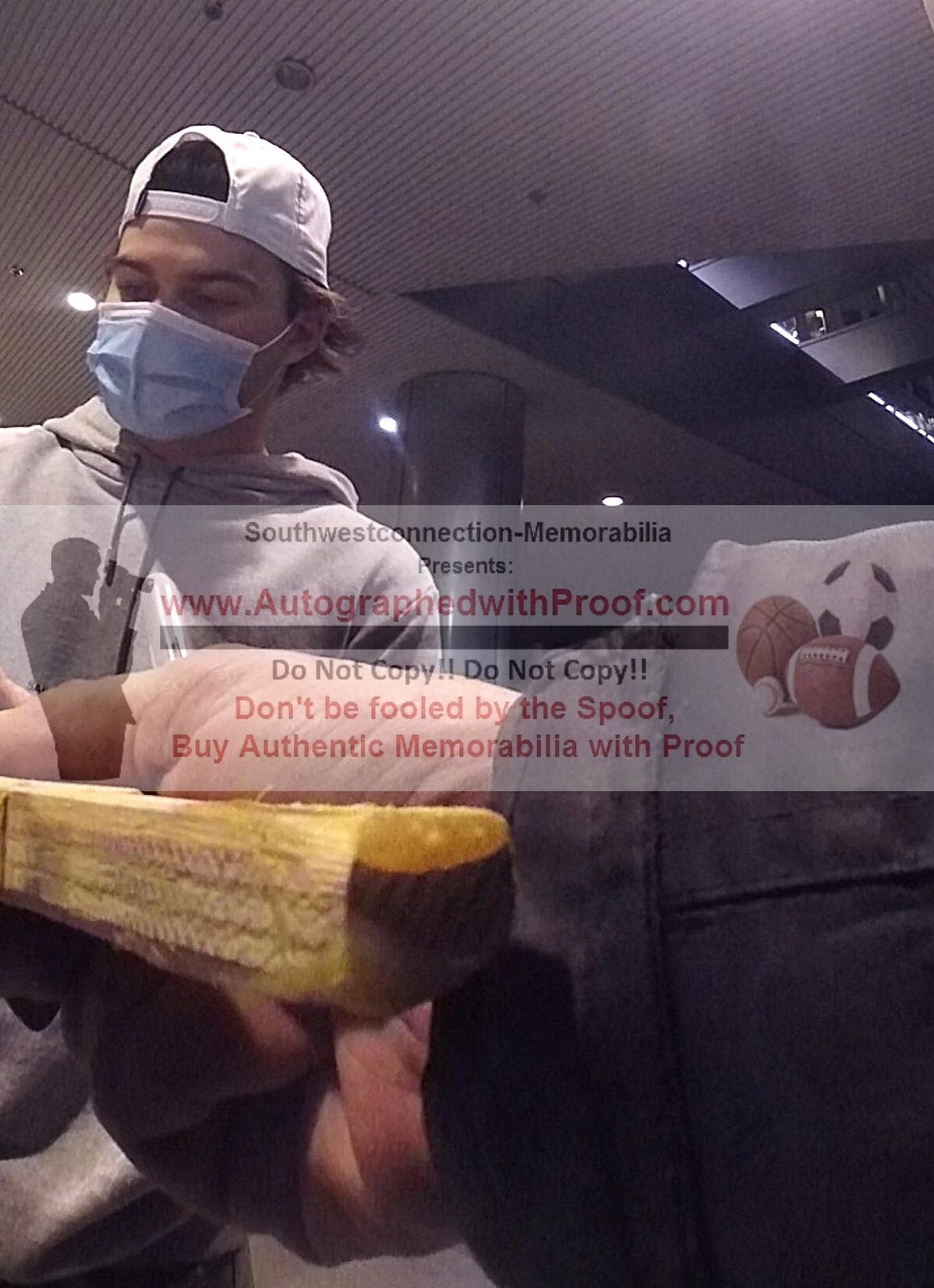 Alex Debrincat Signed Stick – Beckett BAS