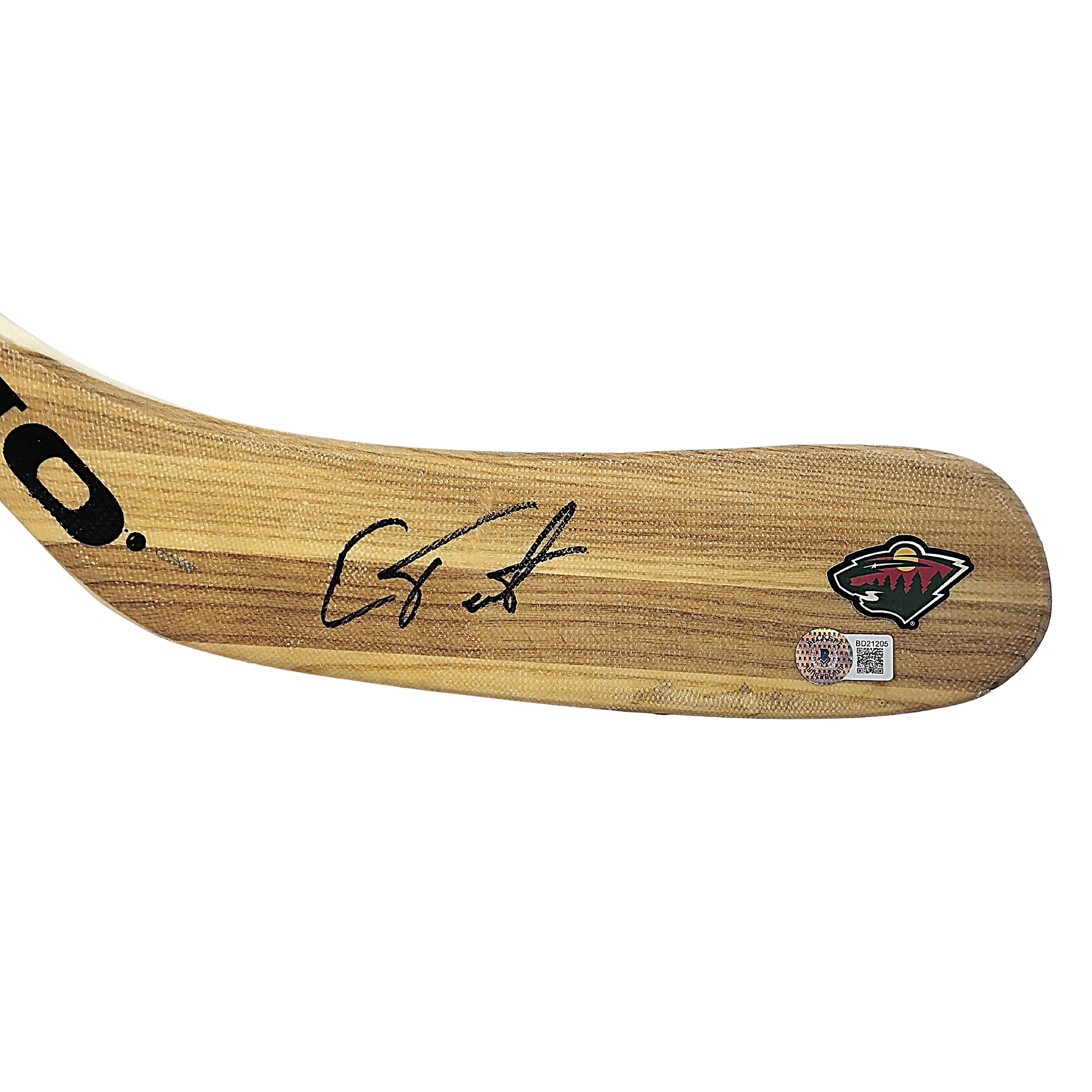 Cam Talbot Autographed Stick – Beckett BAS
