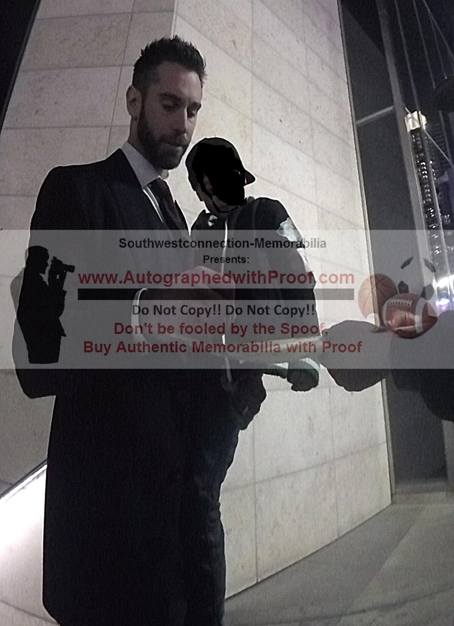 Cam Talbot Signed Stick – Beckett BAS