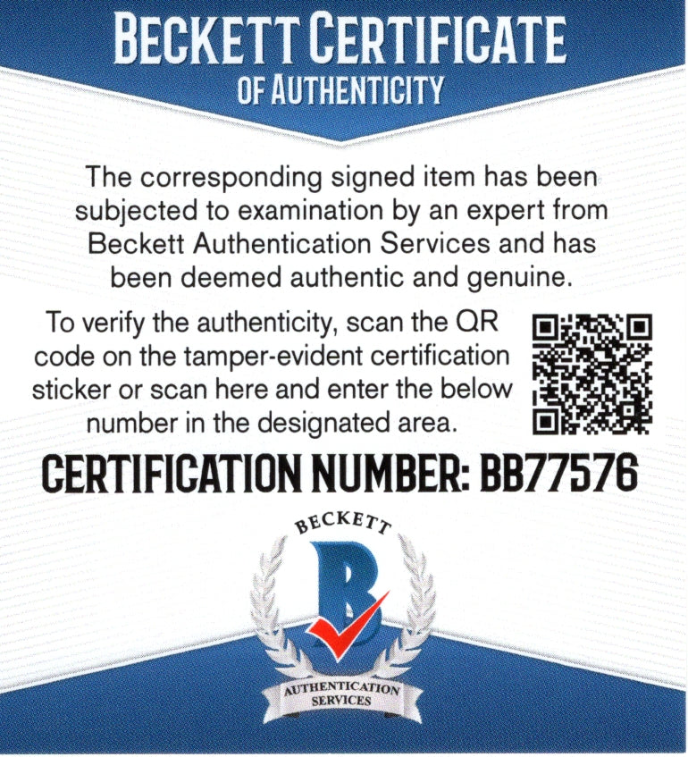 Charlotte Flair Auto Check – Beckett BAS