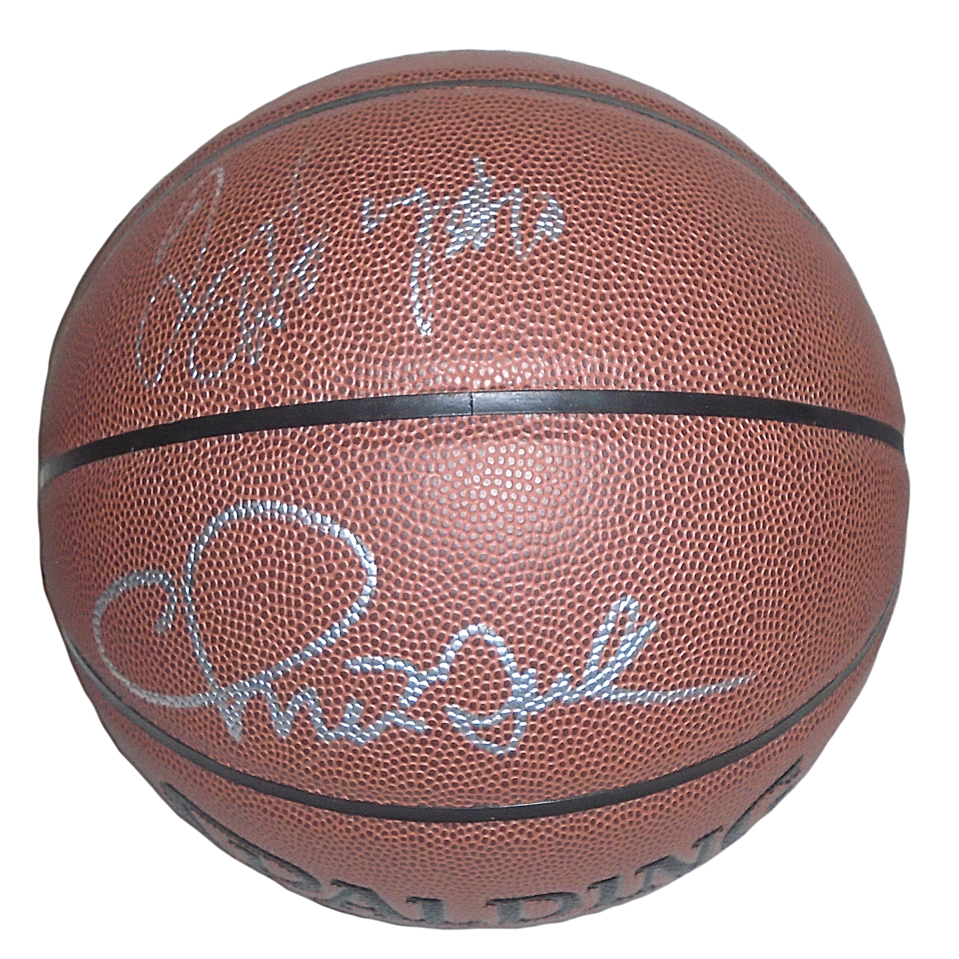 Chris Mullin And Tim Hardaway Auto Basketball – Beckett BAS
