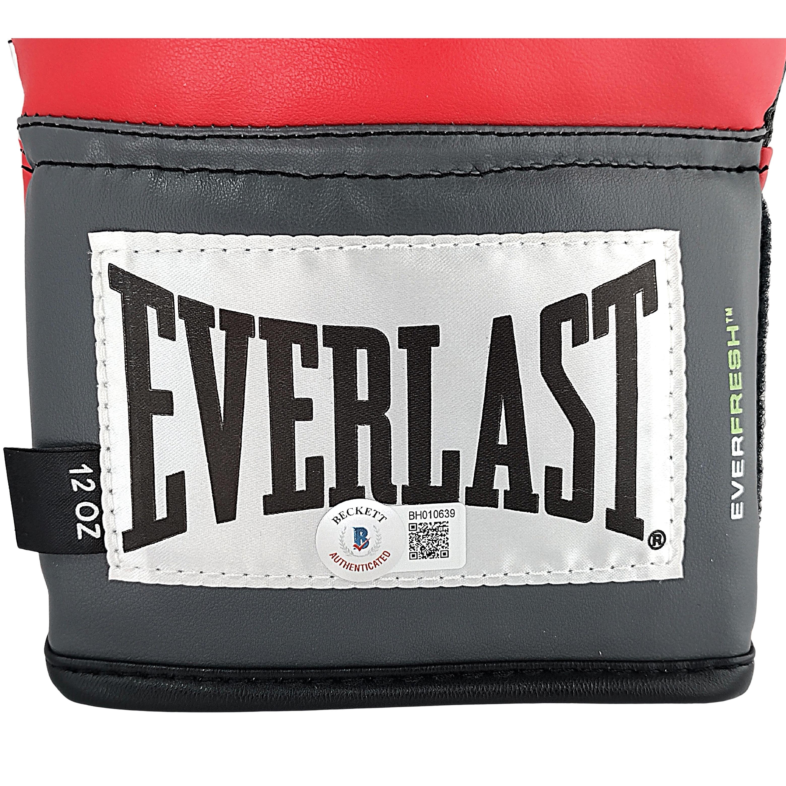 Fernando Vargas Jr. auto memorabilia – authentication sticker – Beckett COA