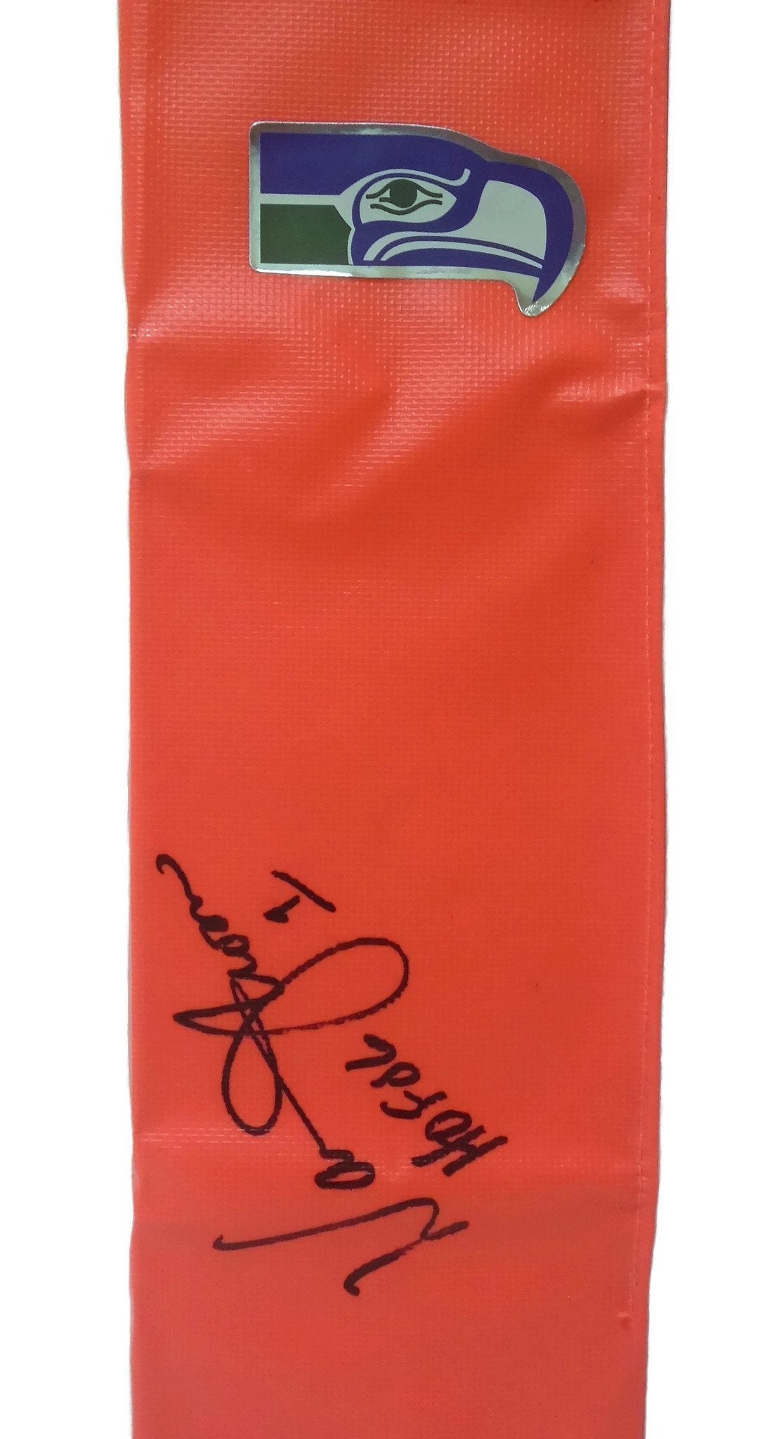 Warren Moon football autograph – angled display – Beckett COA