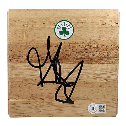 Basketballs- Autographed- Glen Big Baby Davis Signed Boston Celtics Parquet Floorboard Exact Proof Photo Beckett Authentication 102