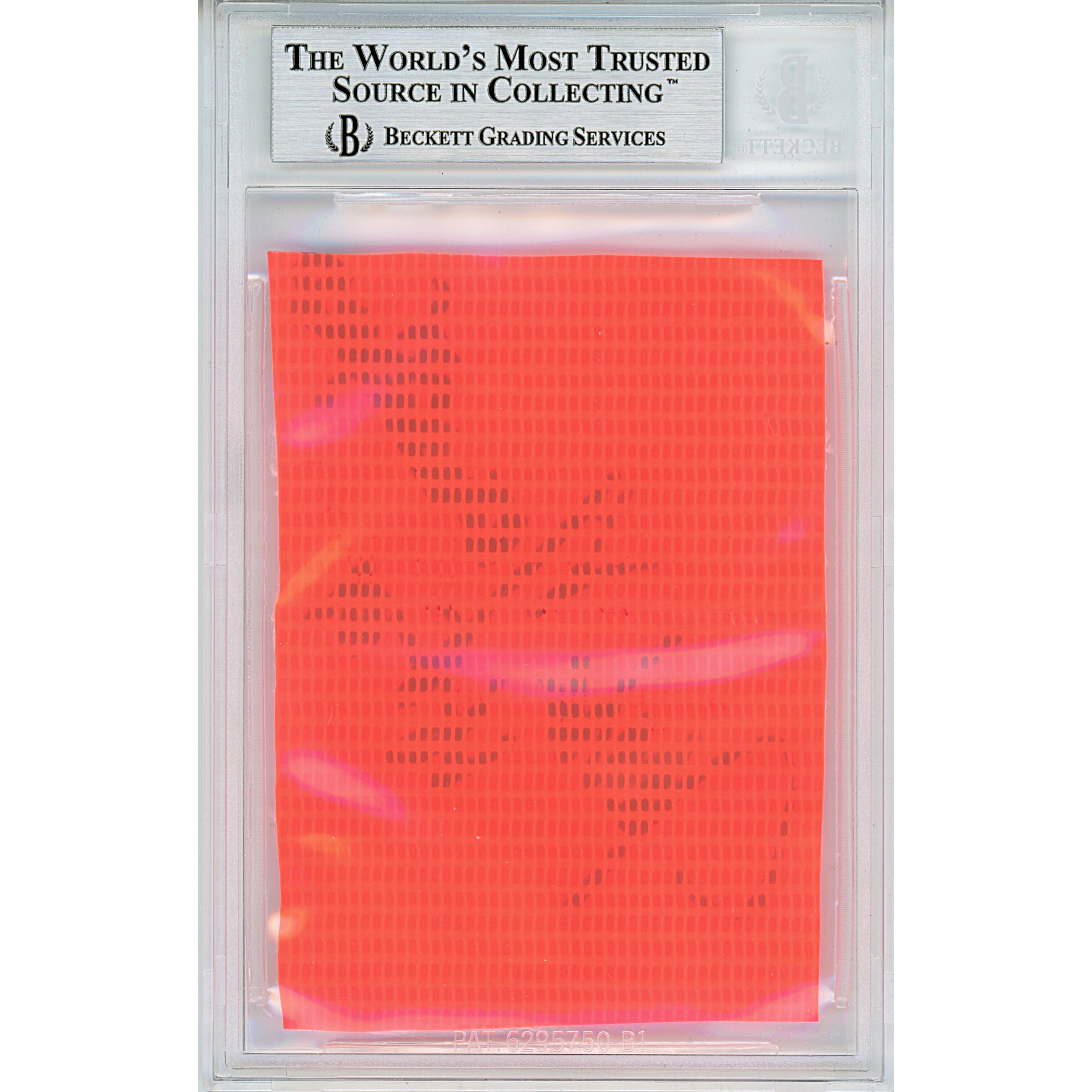 Jack Youngblood signed trading card – signature close-up – Beckett COA