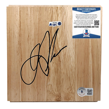 Basketballs- Autographed- Jason Richardson Signed Orlando Magic Parquet Basketball Floorboard Exact Proof Photo Beckett Authentication 101