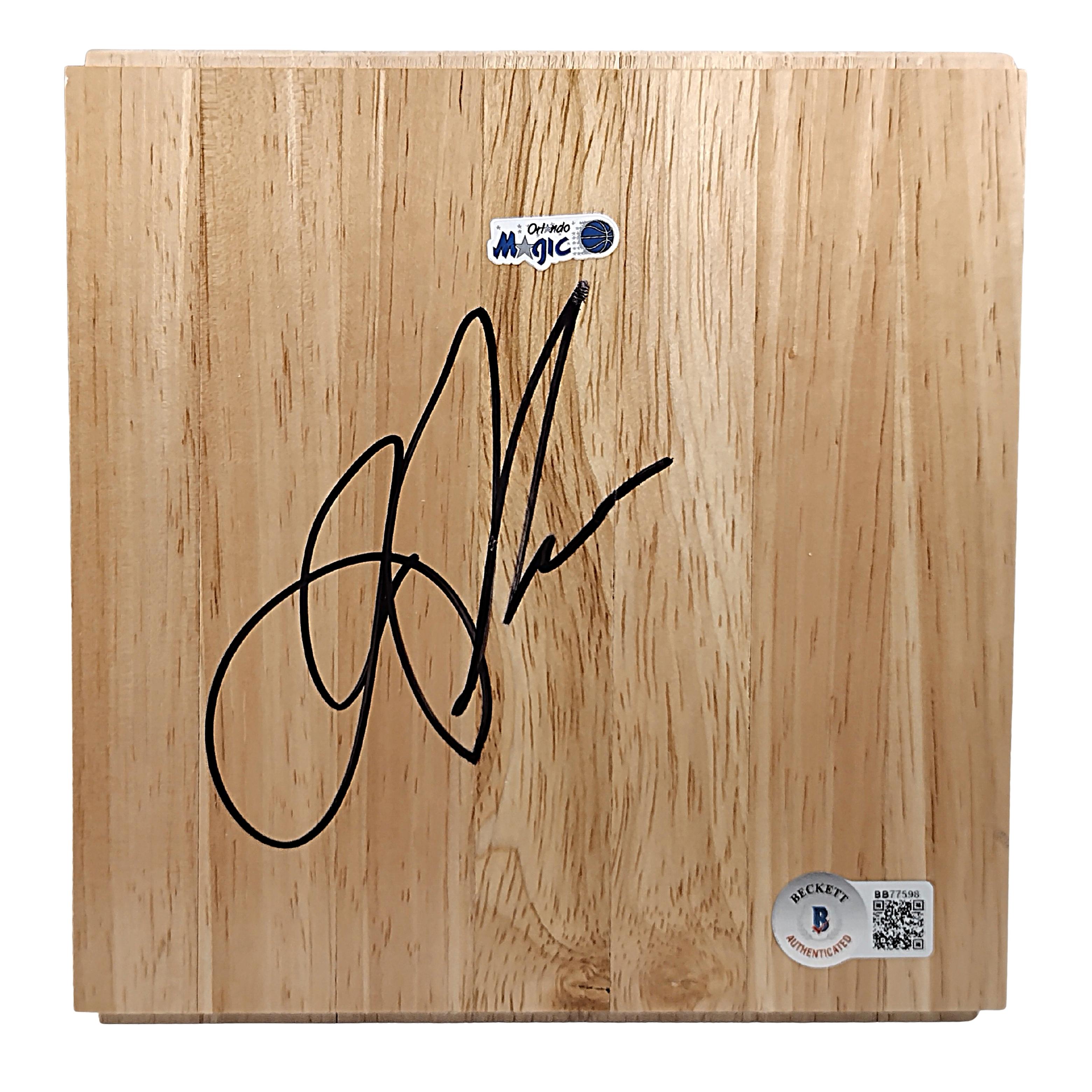 Jason Richardson auto basketball – authentication sticker – Beckett COA
