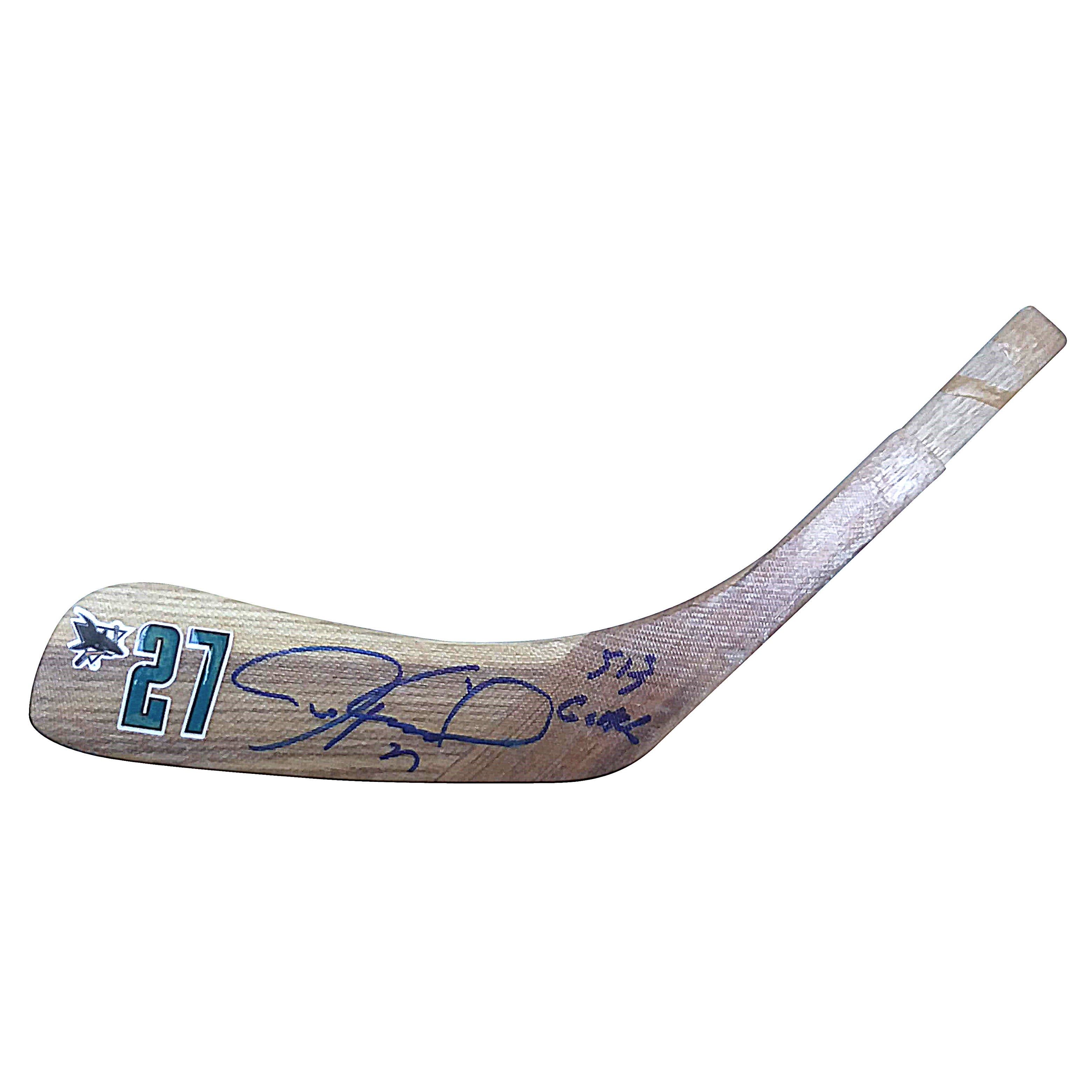 Jeremy Roenick Autograph Hockey Stick Blade – Beckett BAS