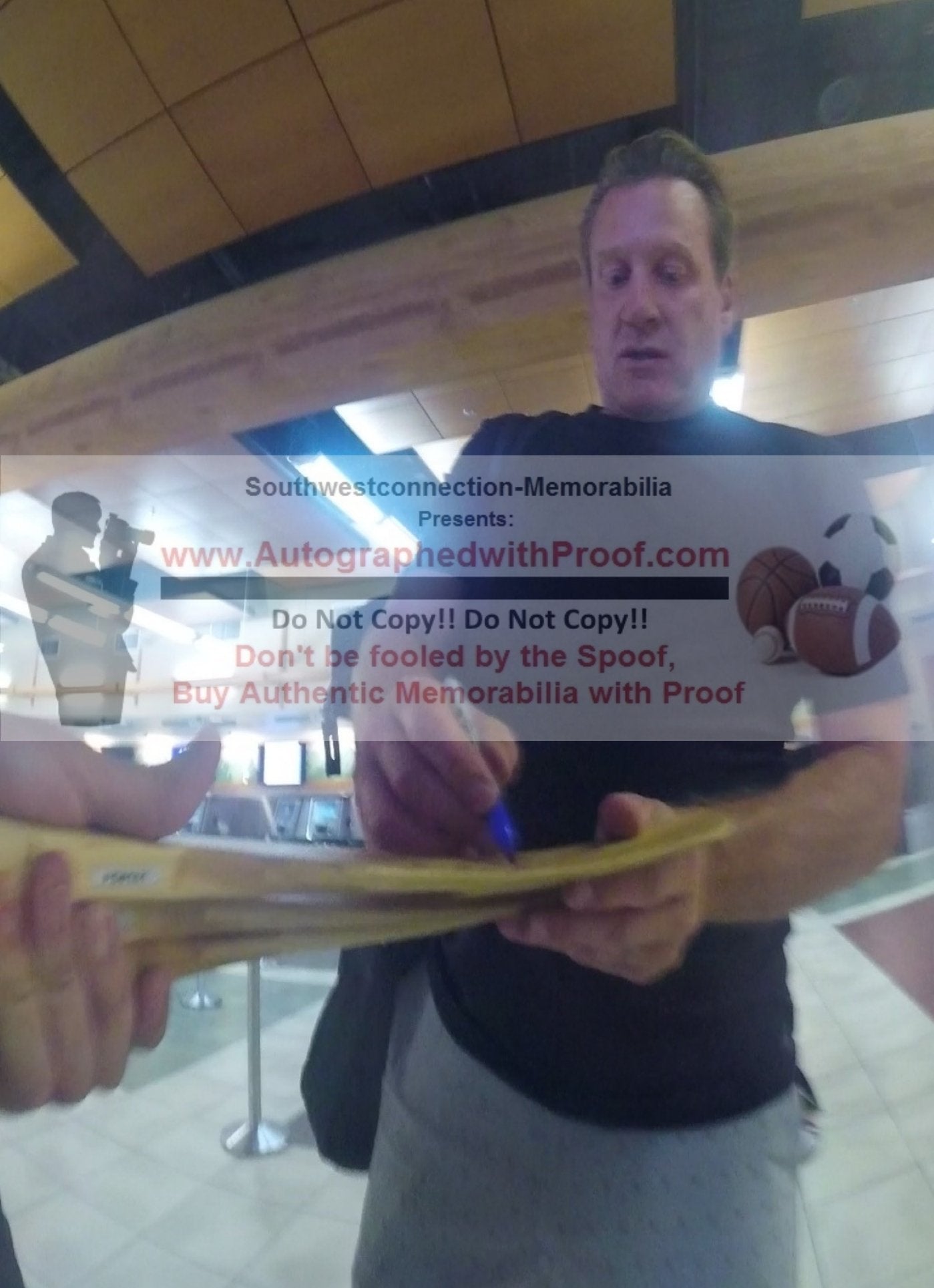 Jeremy Roenick Signed Hockey Stick Blade – Beckett BAS