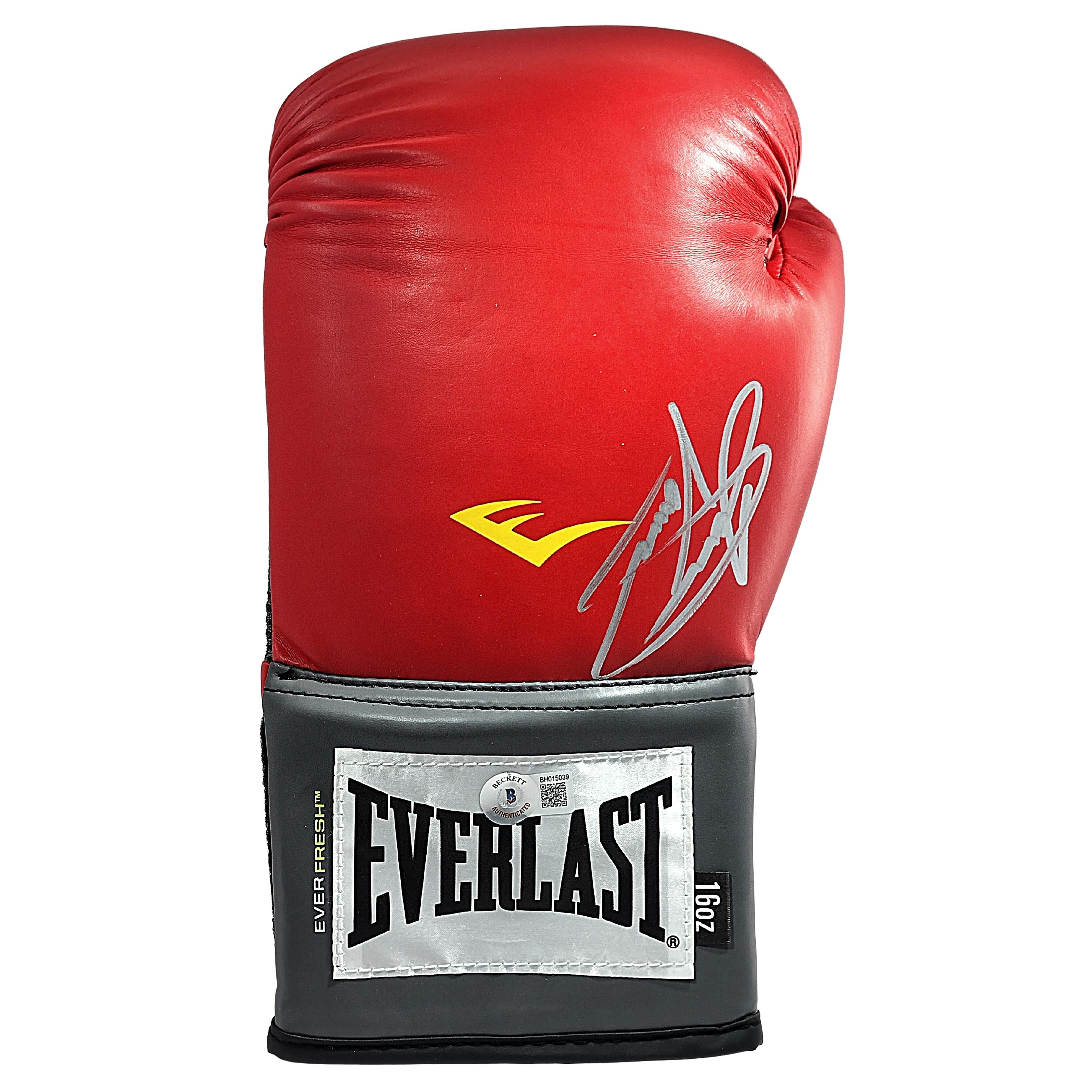 Jessie Vargas Autograph Boxing Gloves – Beckett BAS