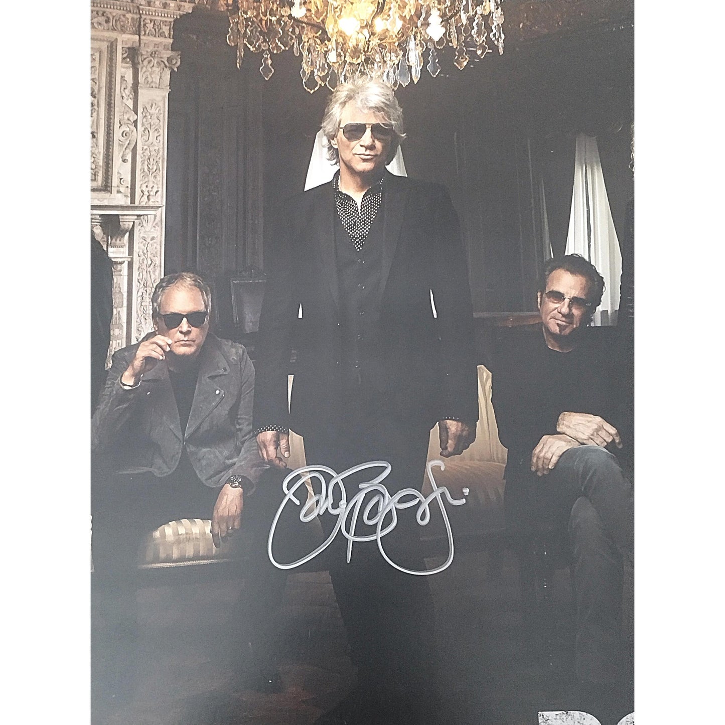 Music- Autographed- Jon Bon Jovi Signed 2020 Concert Tour 13x19 Inch Poster JSA Certified Authentic 102