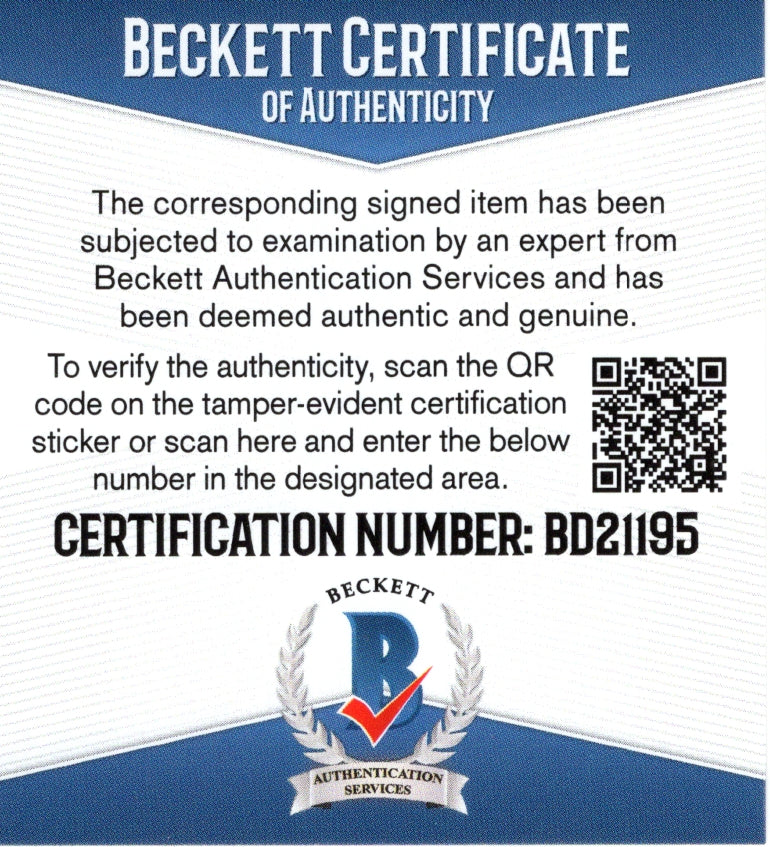 Juuse Saros Auto Hockey Stick Blade – Beckett BAS