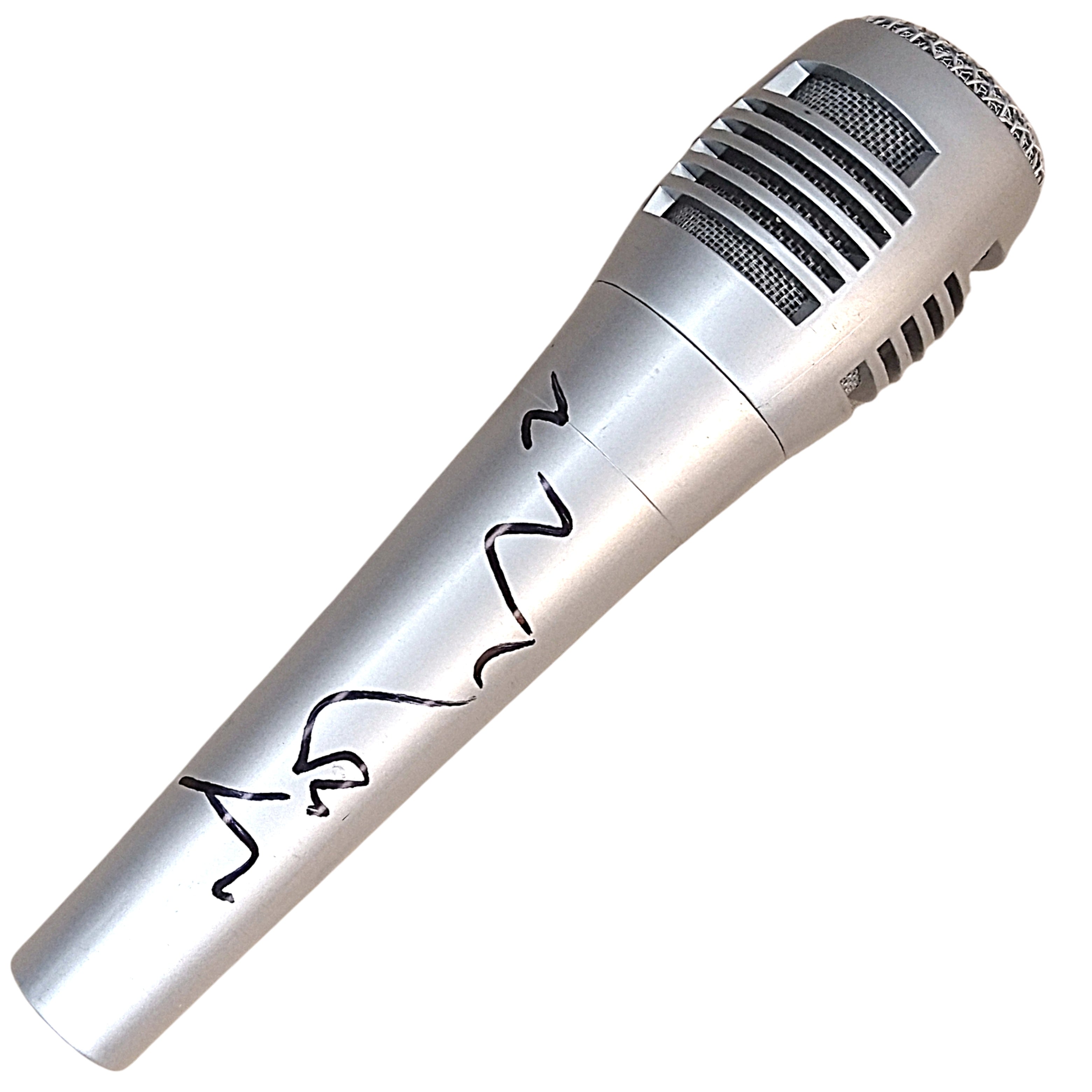 Latoya Jackson Autograph Microphone – Beckett BAS.