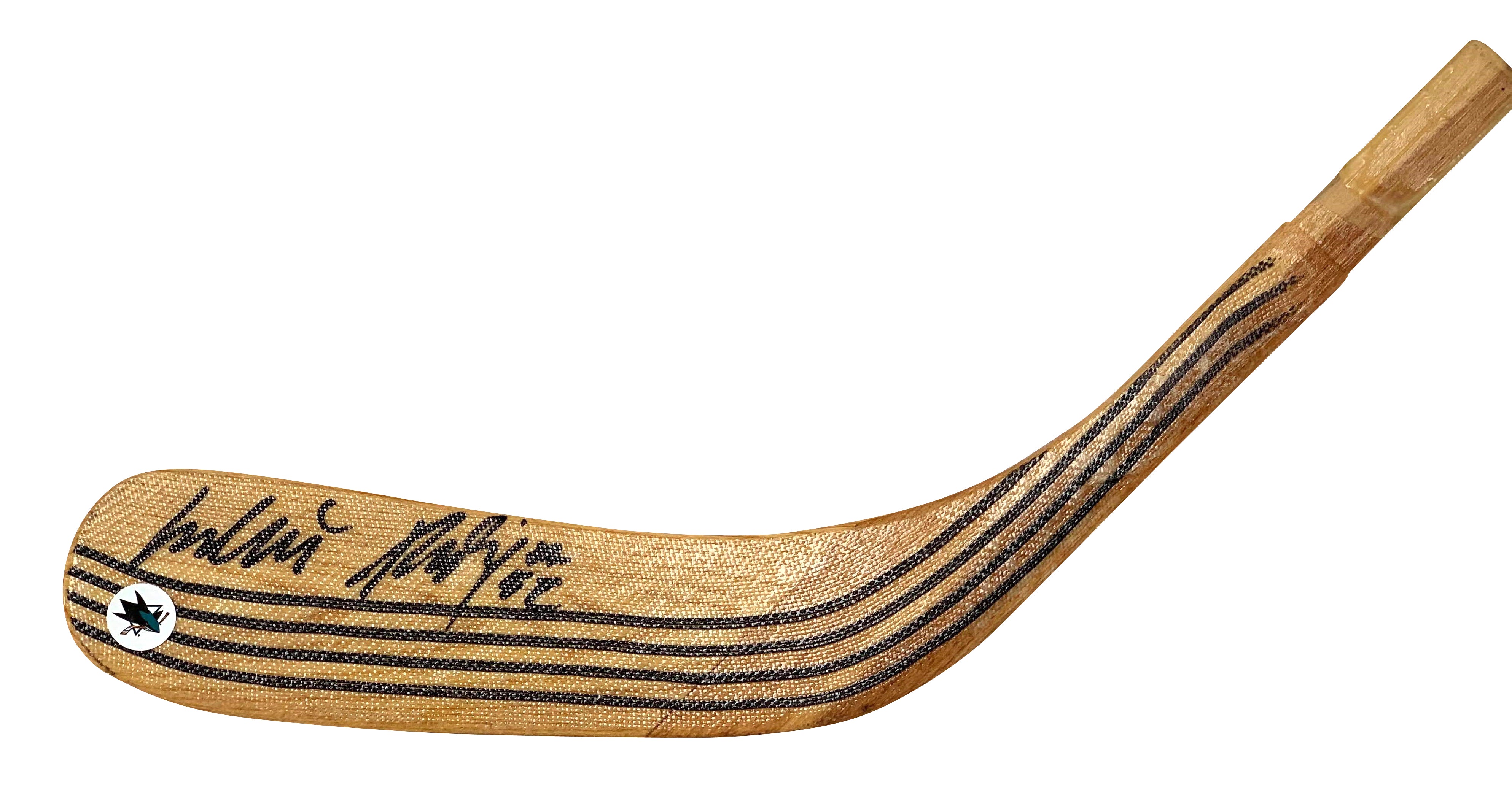 Lukas Radil San Jose Sharks Autograph Hockey Stick Blade – Beckett BAS.