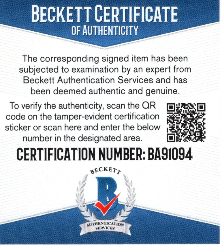 Mario Chalmers basketball autograph – angled display – Beckett COA