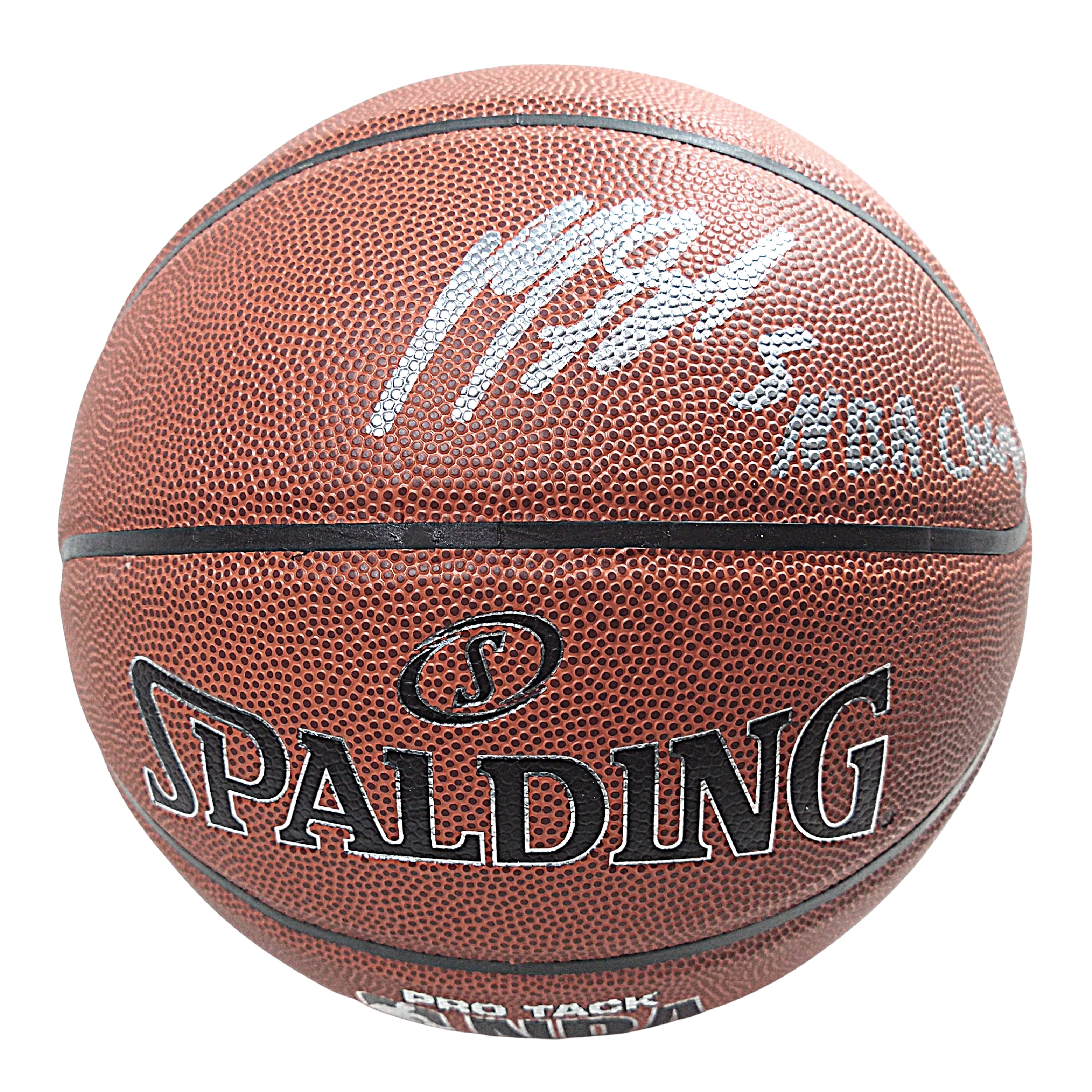 Marreese 'Mo' Speights basketball autograph – angled display – Beckett COA
