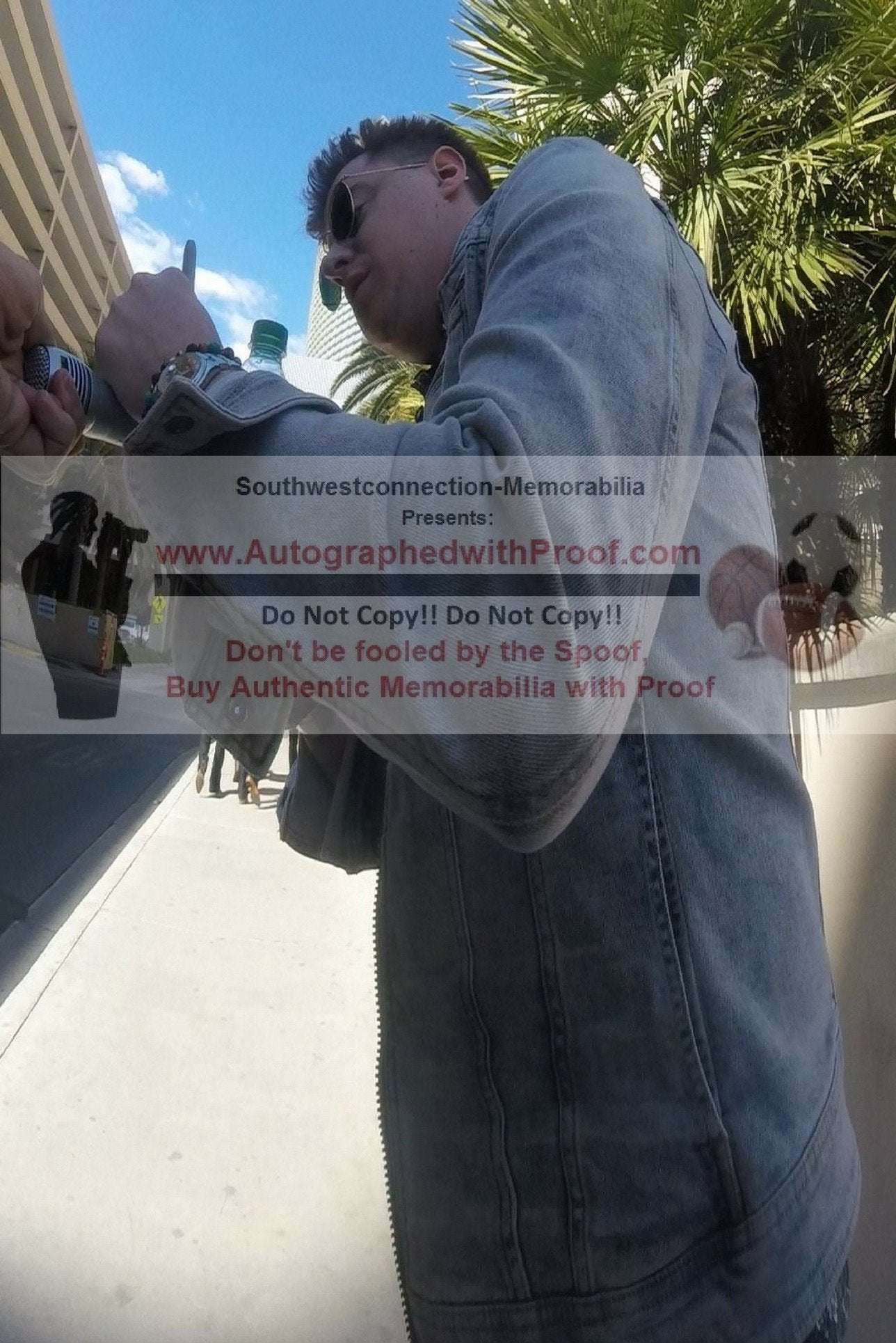 A Thousand Horses Signed Microphone – Beckett BAS