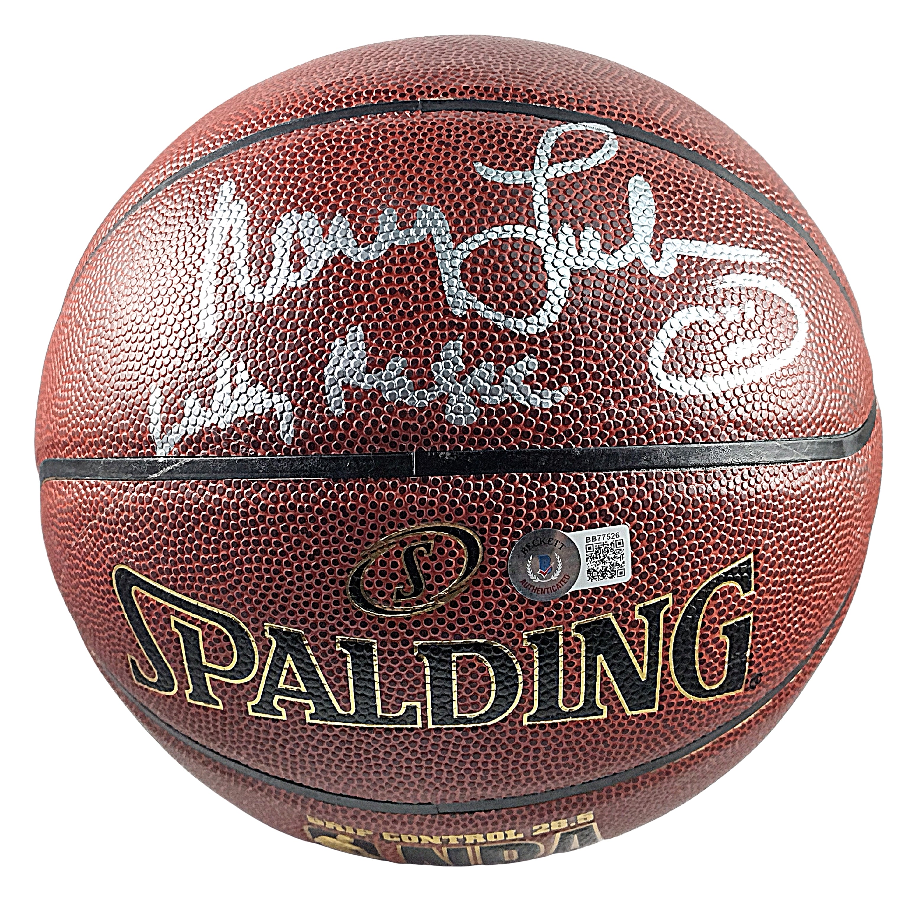 Nancy Lieberman auto basketball – authentication sticker – Beckett COA