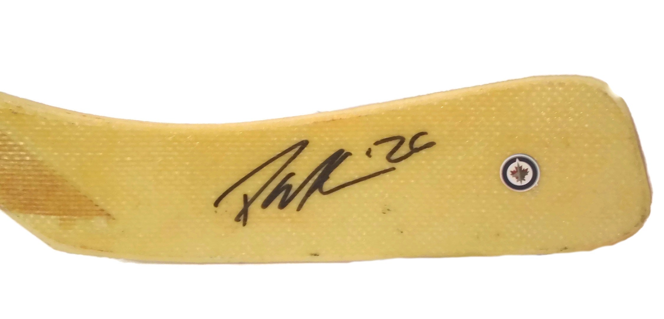 Patrik Laine photo autograph – angled display – Beckett COA