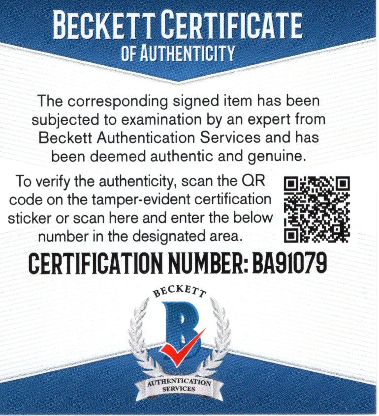 Rashard Lewis basketball autograph – angled display – Beckett COA