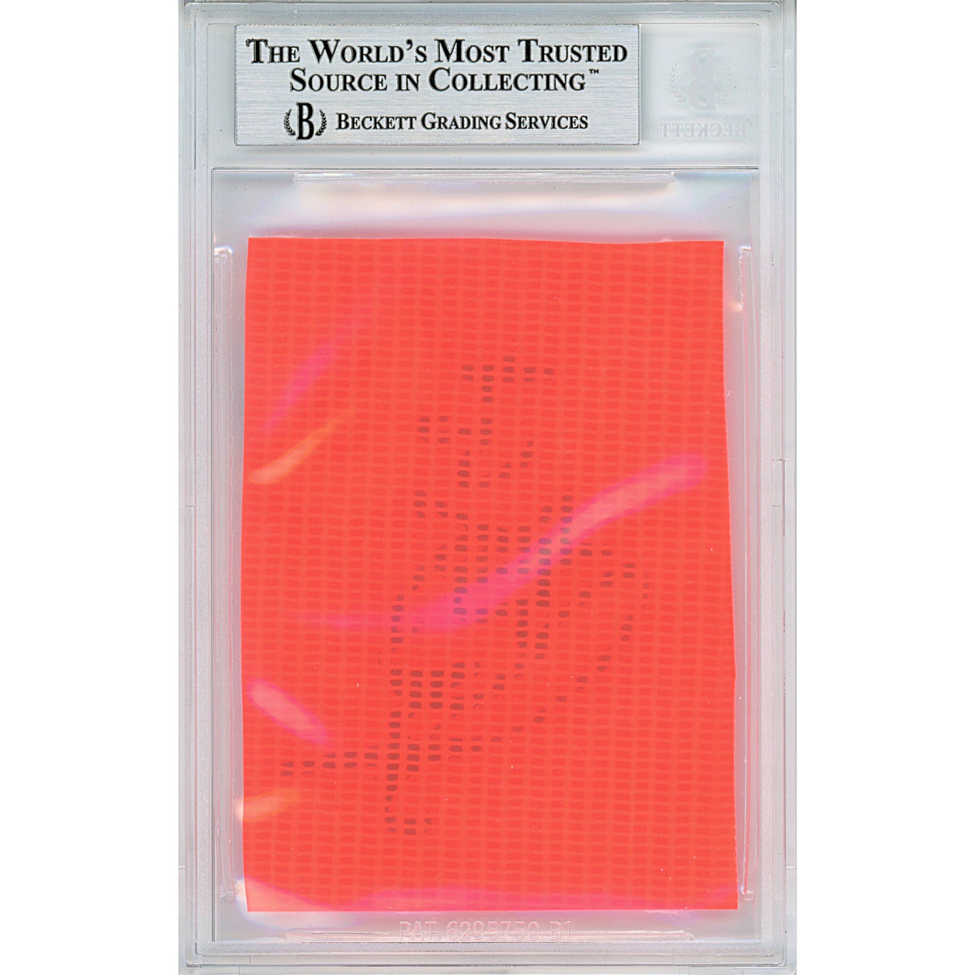 Robert Quinn auto trading card – authentication sticker – Beckett COA