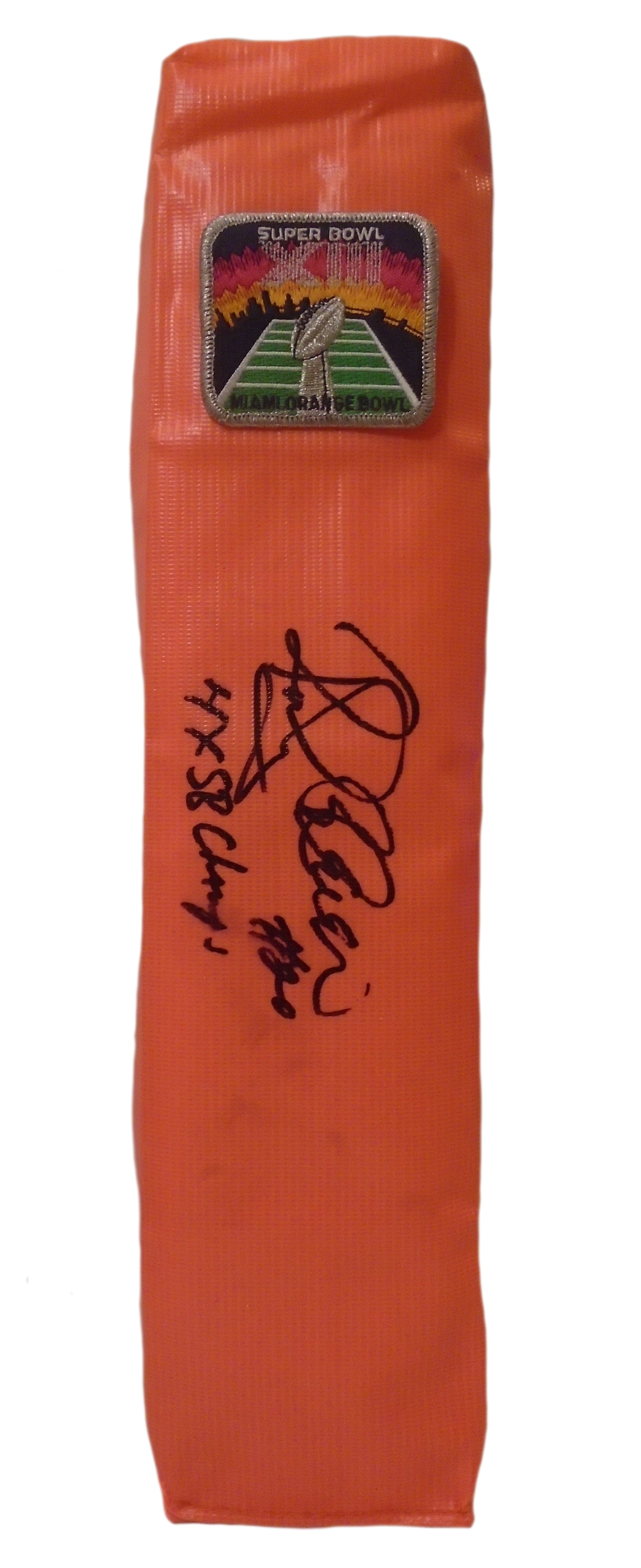 Rocky Bleier auto football – authentication sticker – Beckett COA