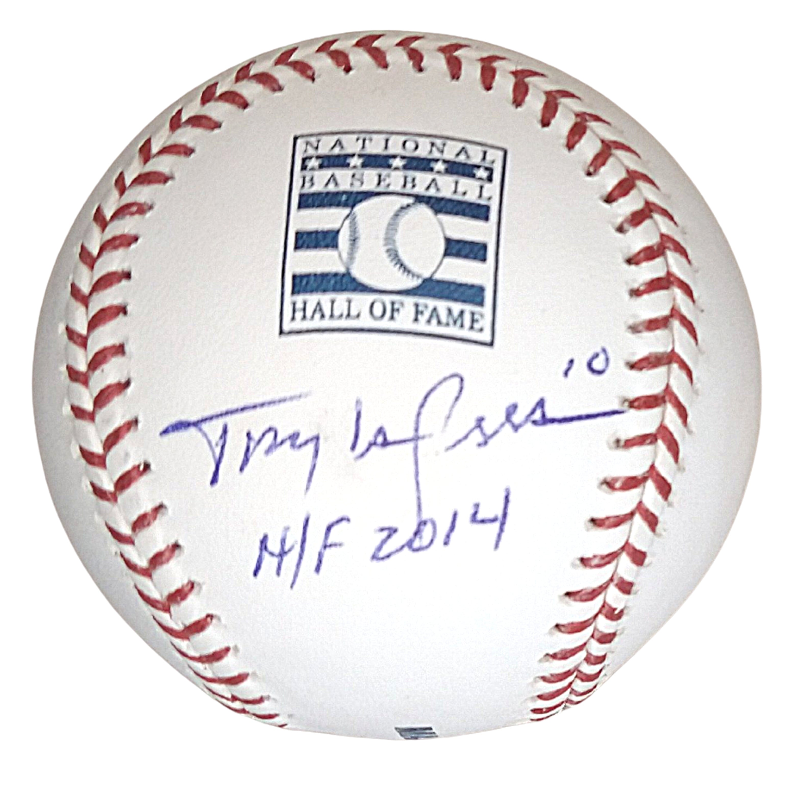 Tony LaRussa auto baseball – authentication sticker – JSA COA