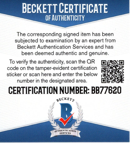 Hockey- Autographed- Tyler Bozak Signed St. Louis Blues Hockey Stick Blade Beckett Authentication Cert 1