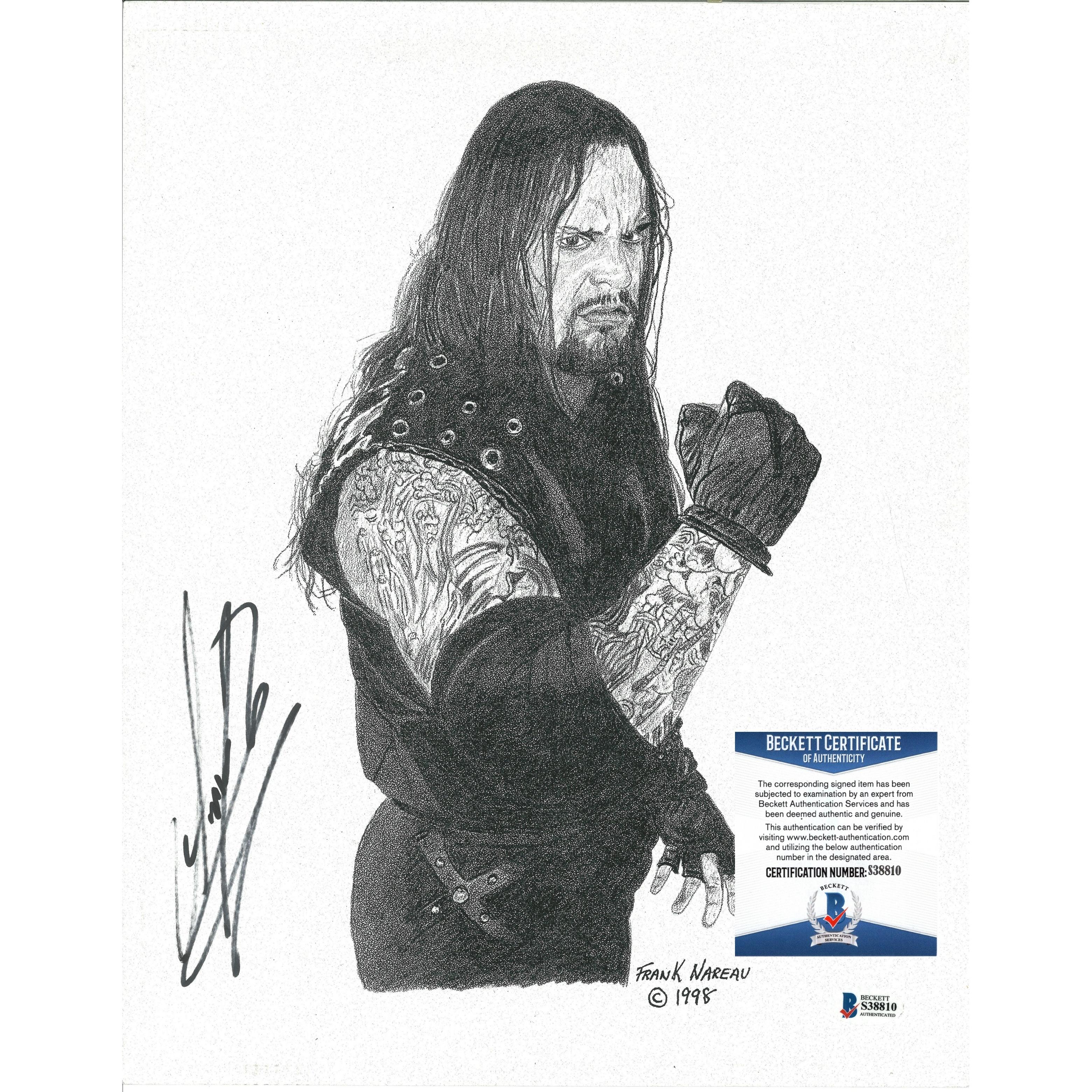 how to draw undertaker and kane