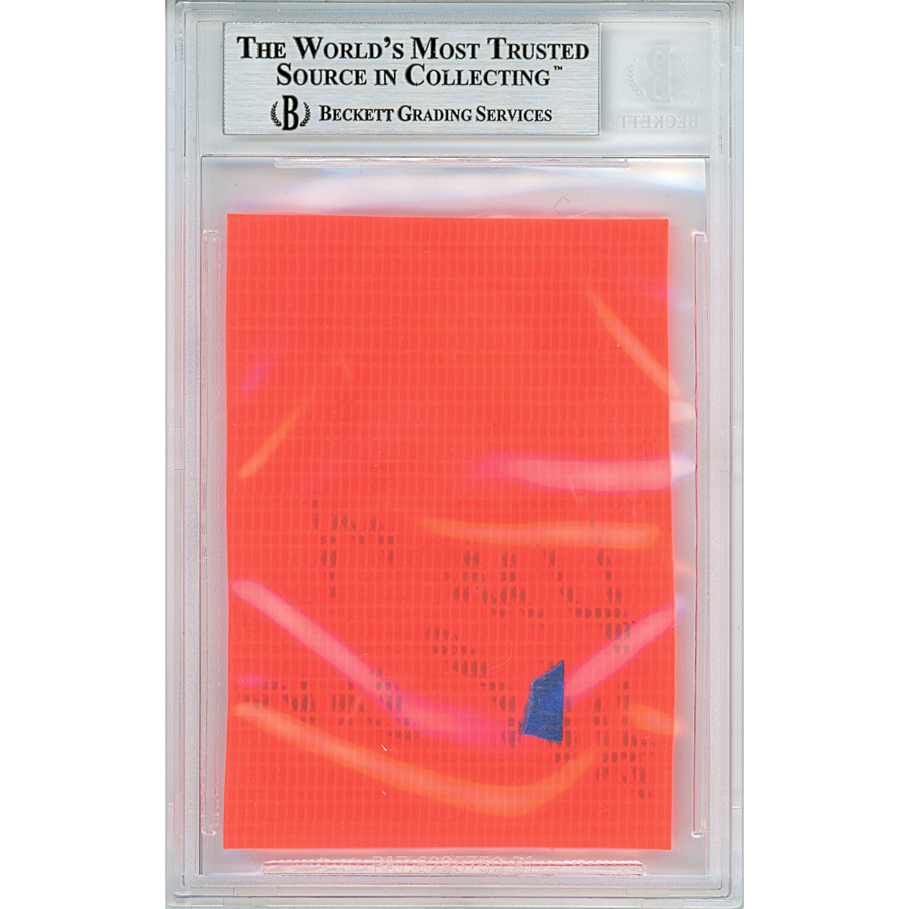 Willie Roaf signed trading card – signature close-up – Beckett COA